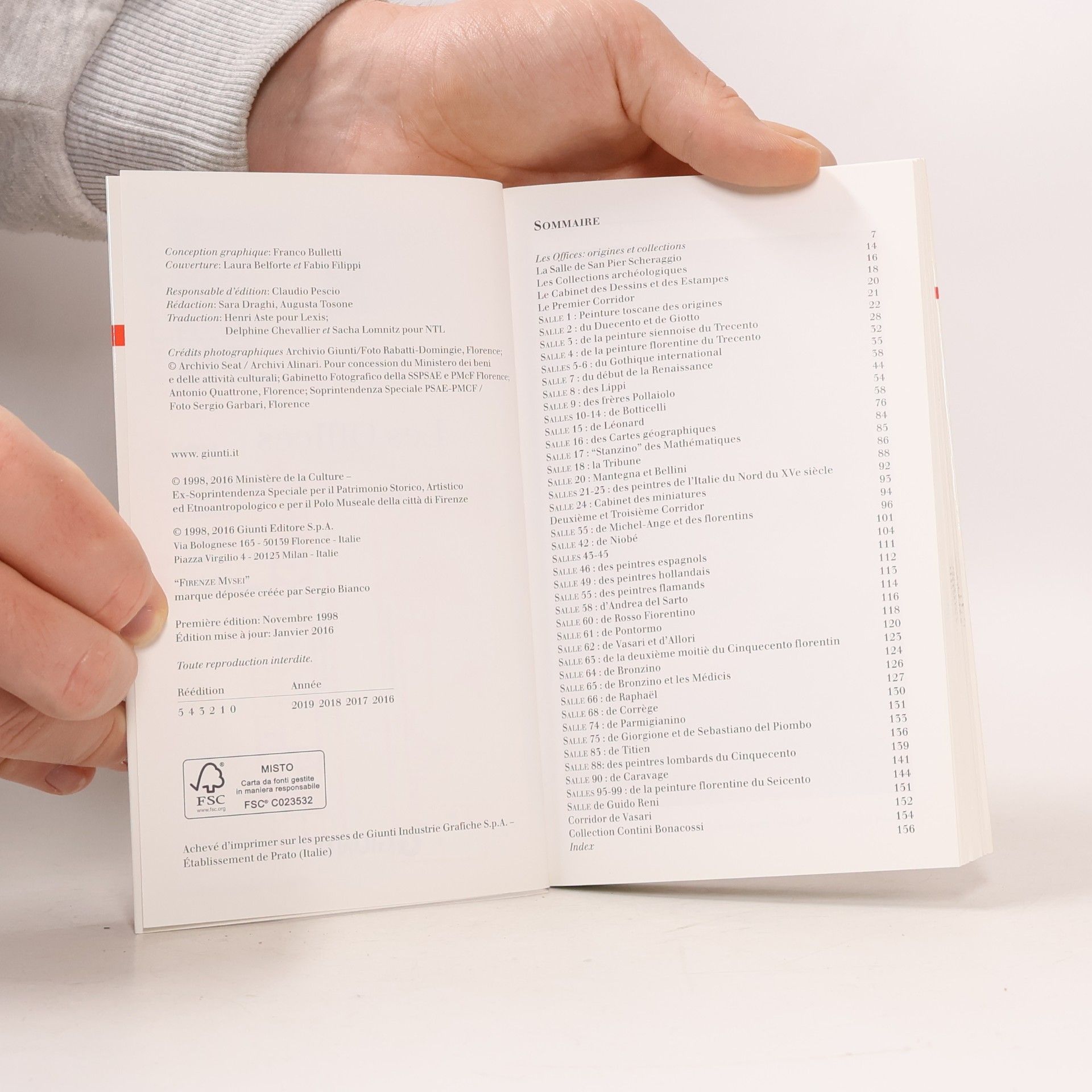 Gloria Fossi Les Offices. Guide officiel
