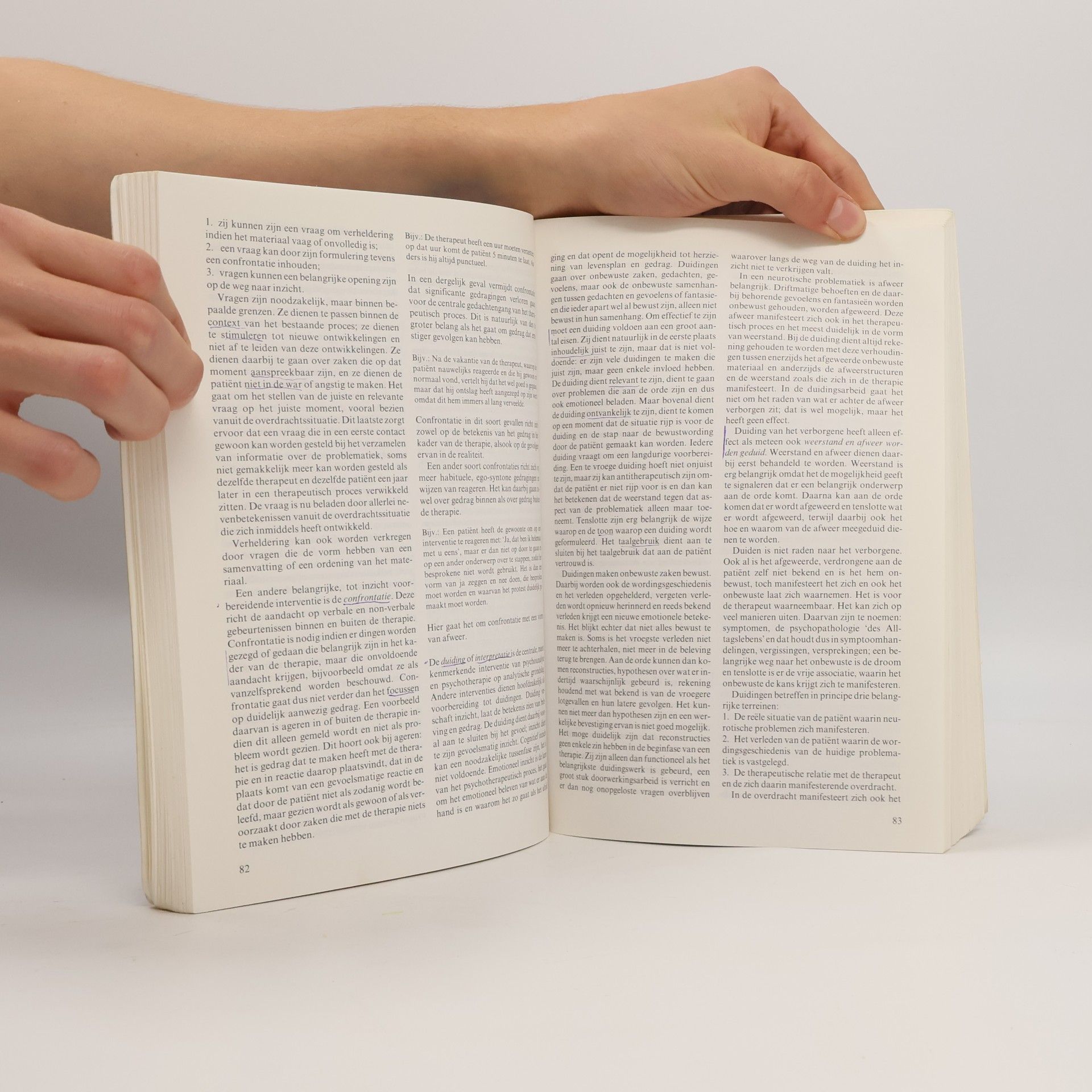 H. J. Thiele Psychoanalytische therapieën