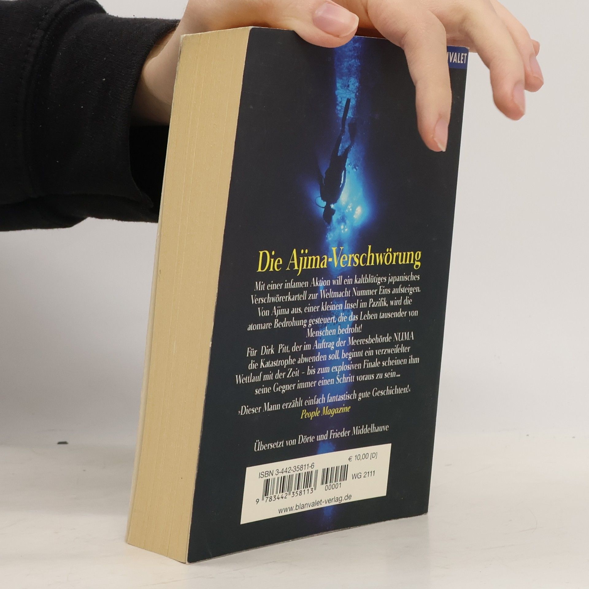 Clive Cussler Die Ajima-Verschwörung