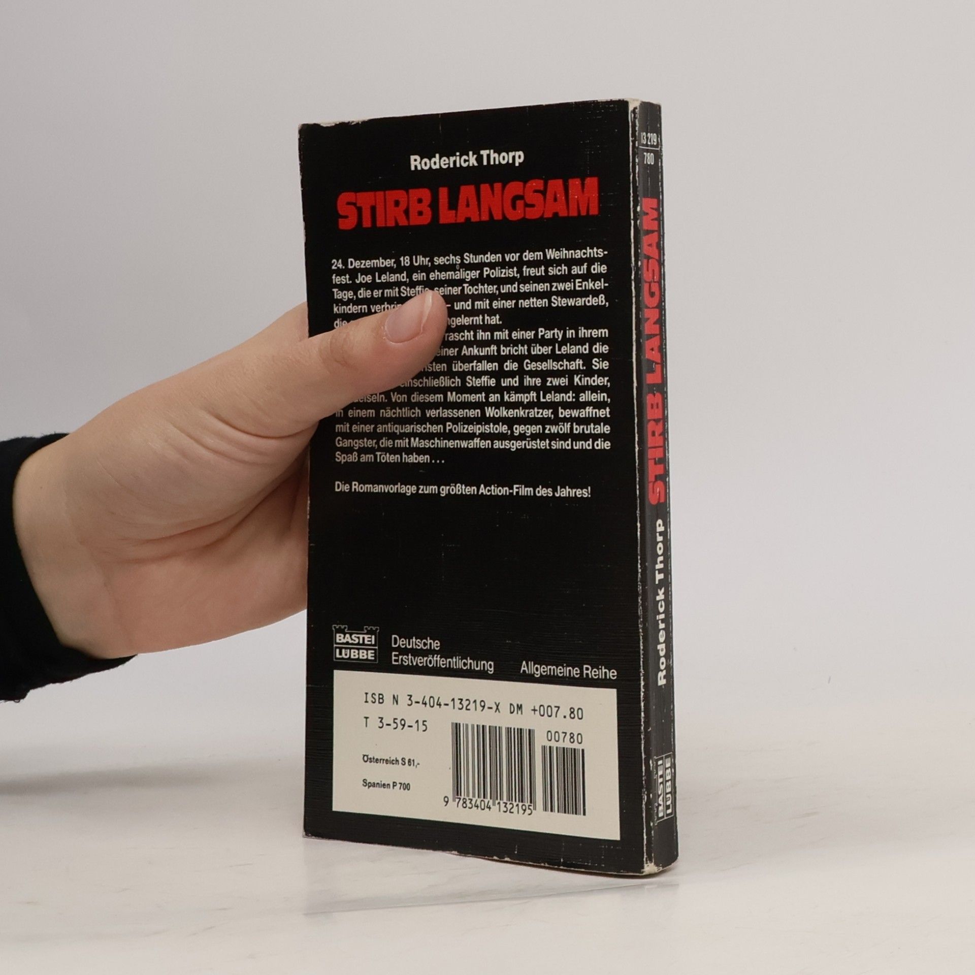 Roderick Thorp Stirb langsam. Roman z. Film