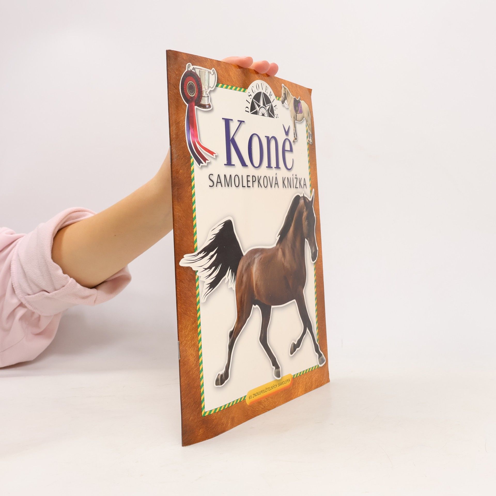 kolektiv Koně. Samolepková knížka