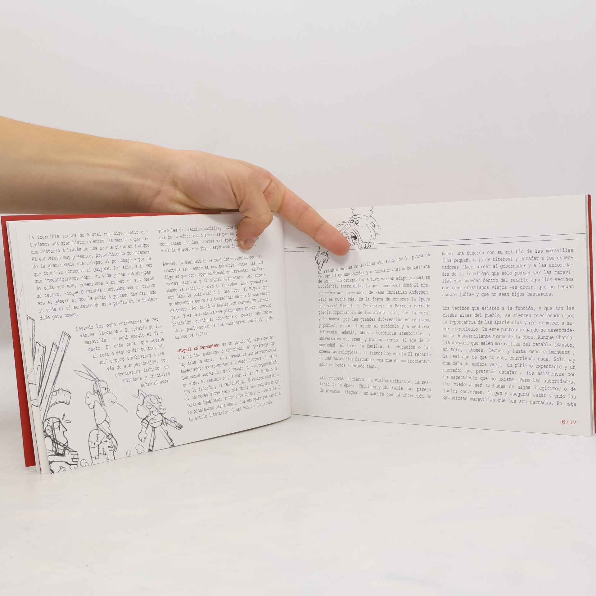 David Rubín Miguel en Cervantes. El retablo de las maravillas