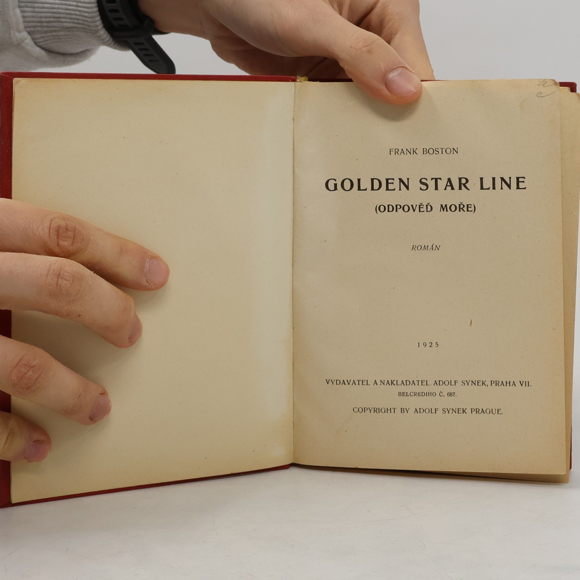 Frank A Boston Golden Star Line