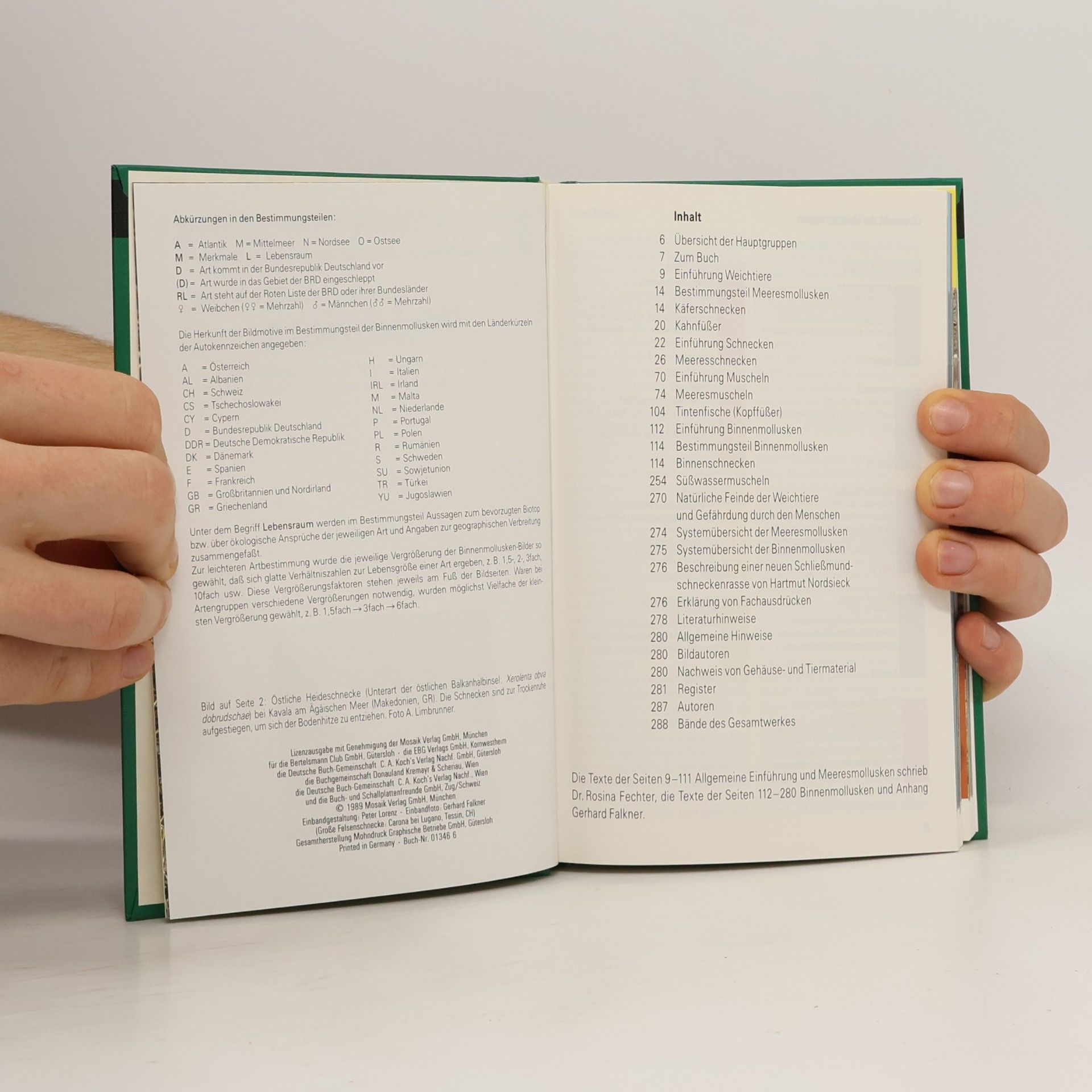 Various authors Weichtiere