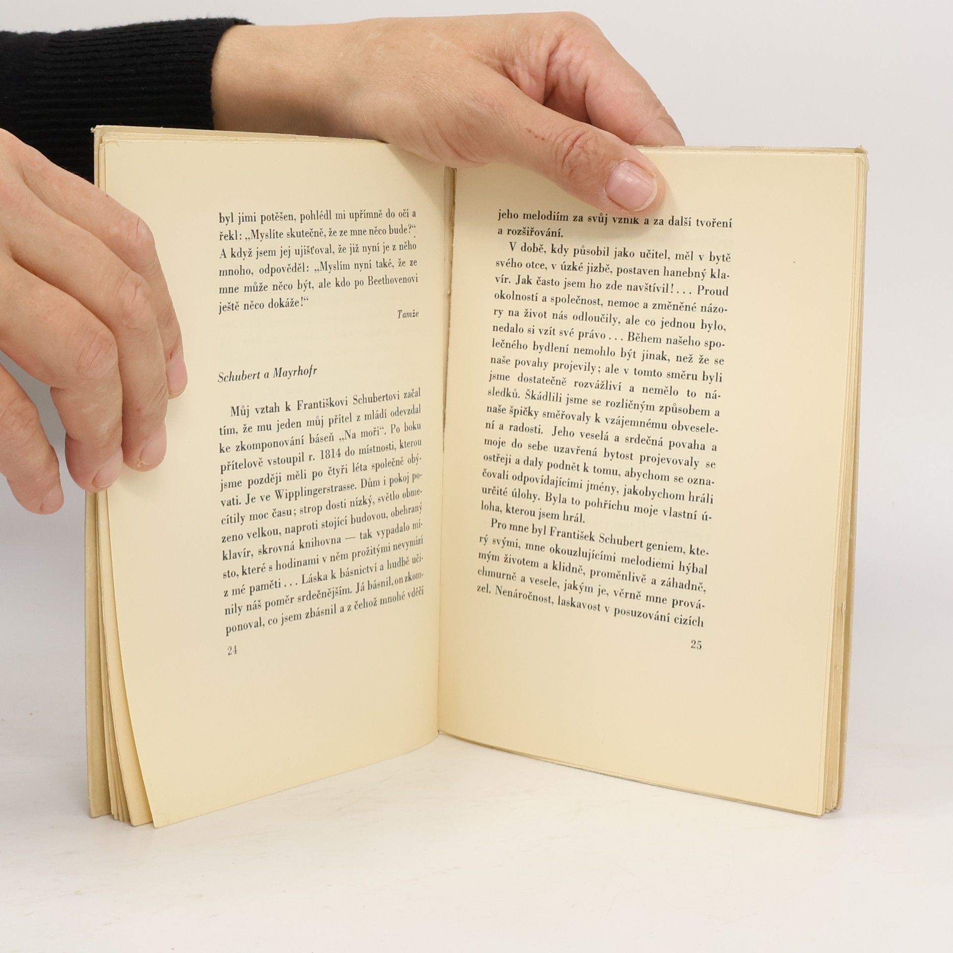 Various authors Intimní život Schubertův podle zpráv a dopisů jeho přátel