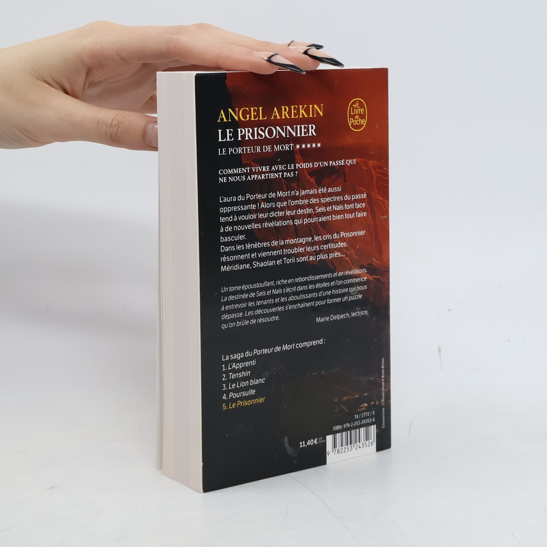 Angel Arekin Le Livre de Poche: Le Prisonnier