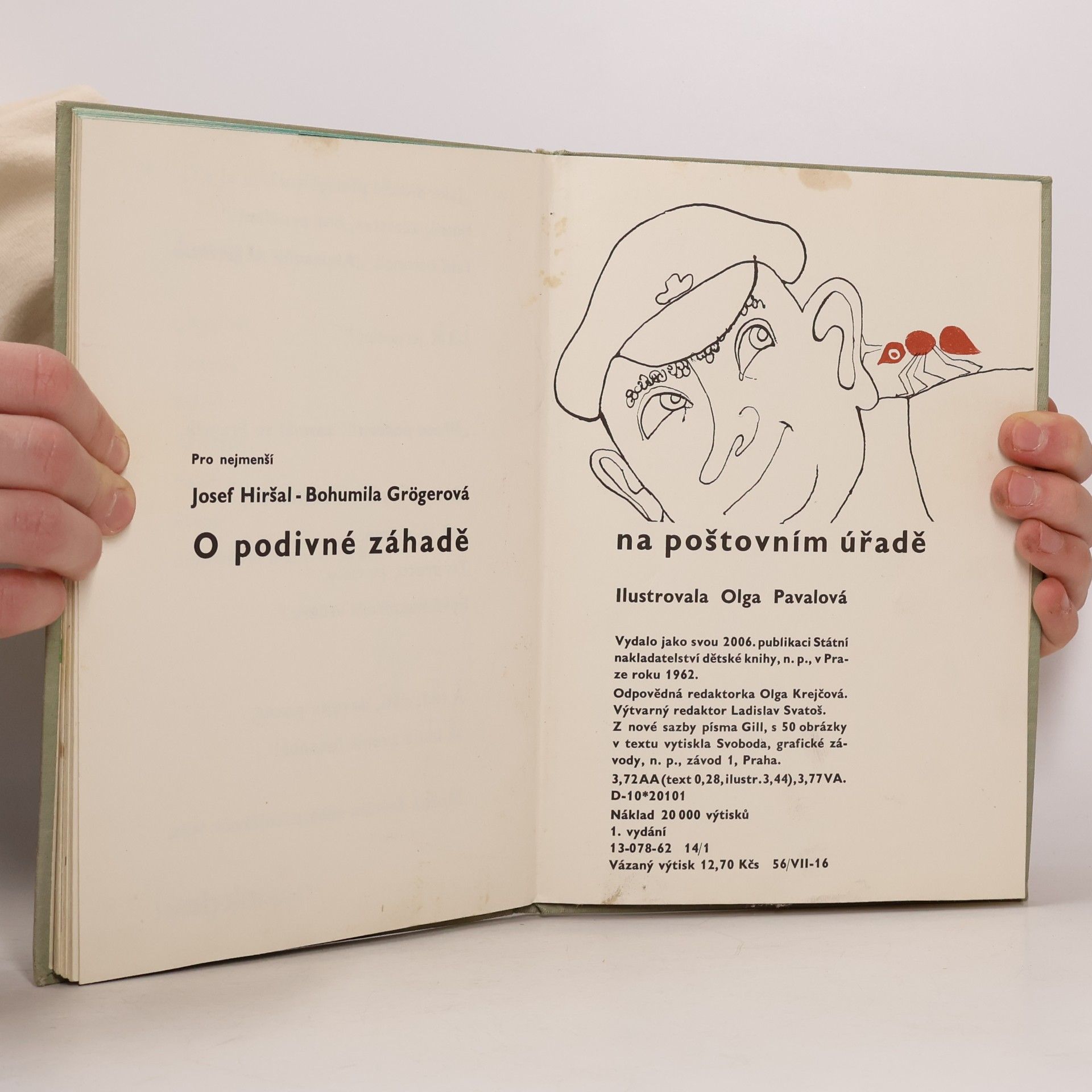 Olga Pavalová O podivné záhadě na poštovním úřadě
