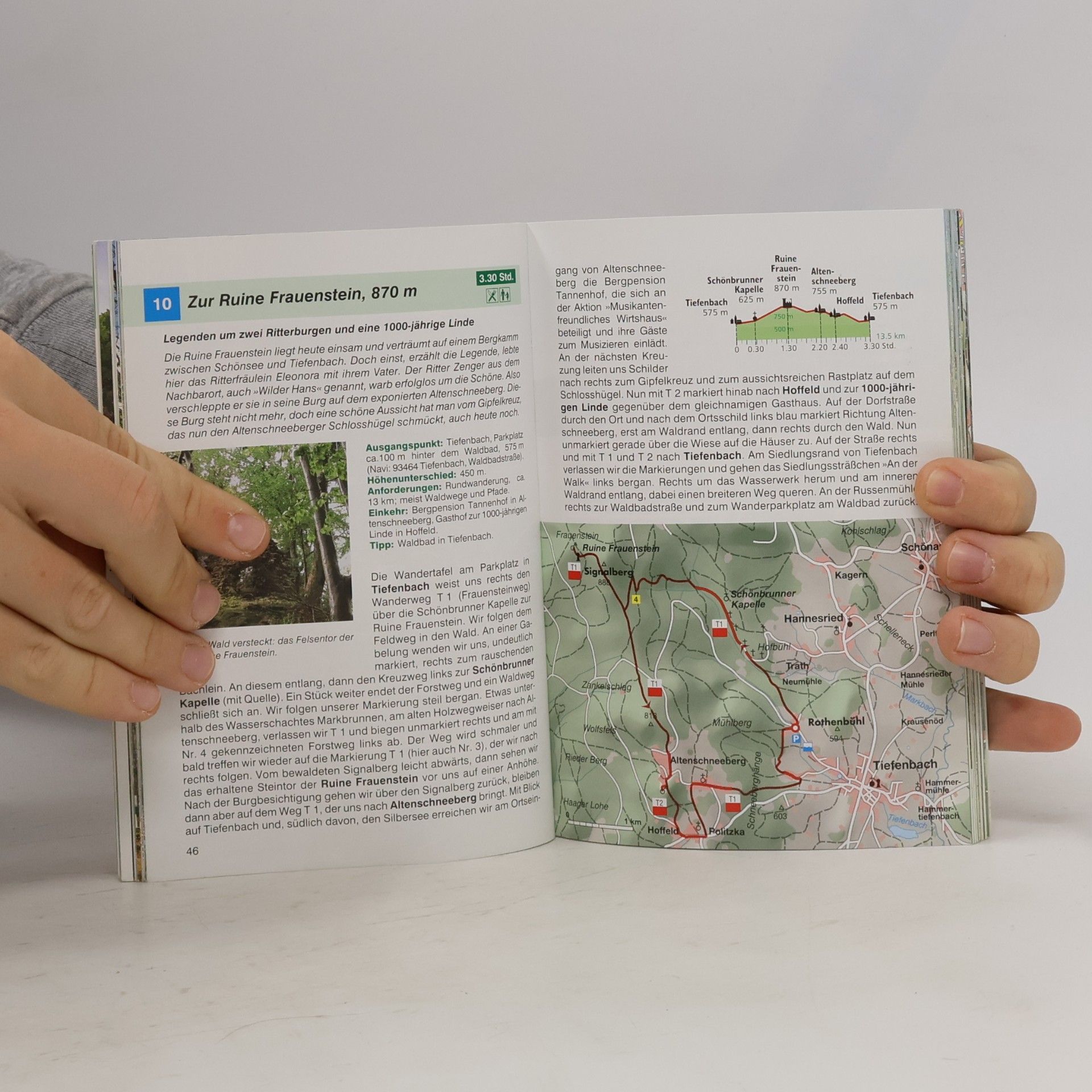Eva Krötz Rother Wanderführer: Oberpfälzer Wald