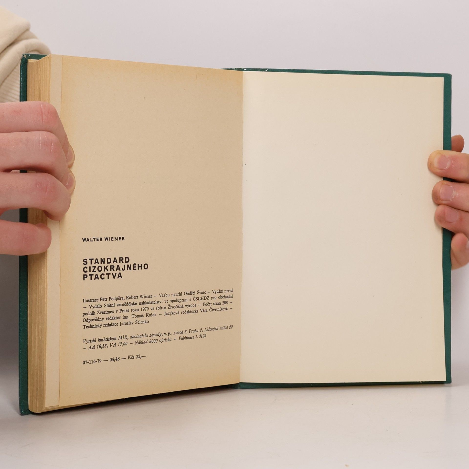 Walter Wiener Standard cizokrajného ptactva