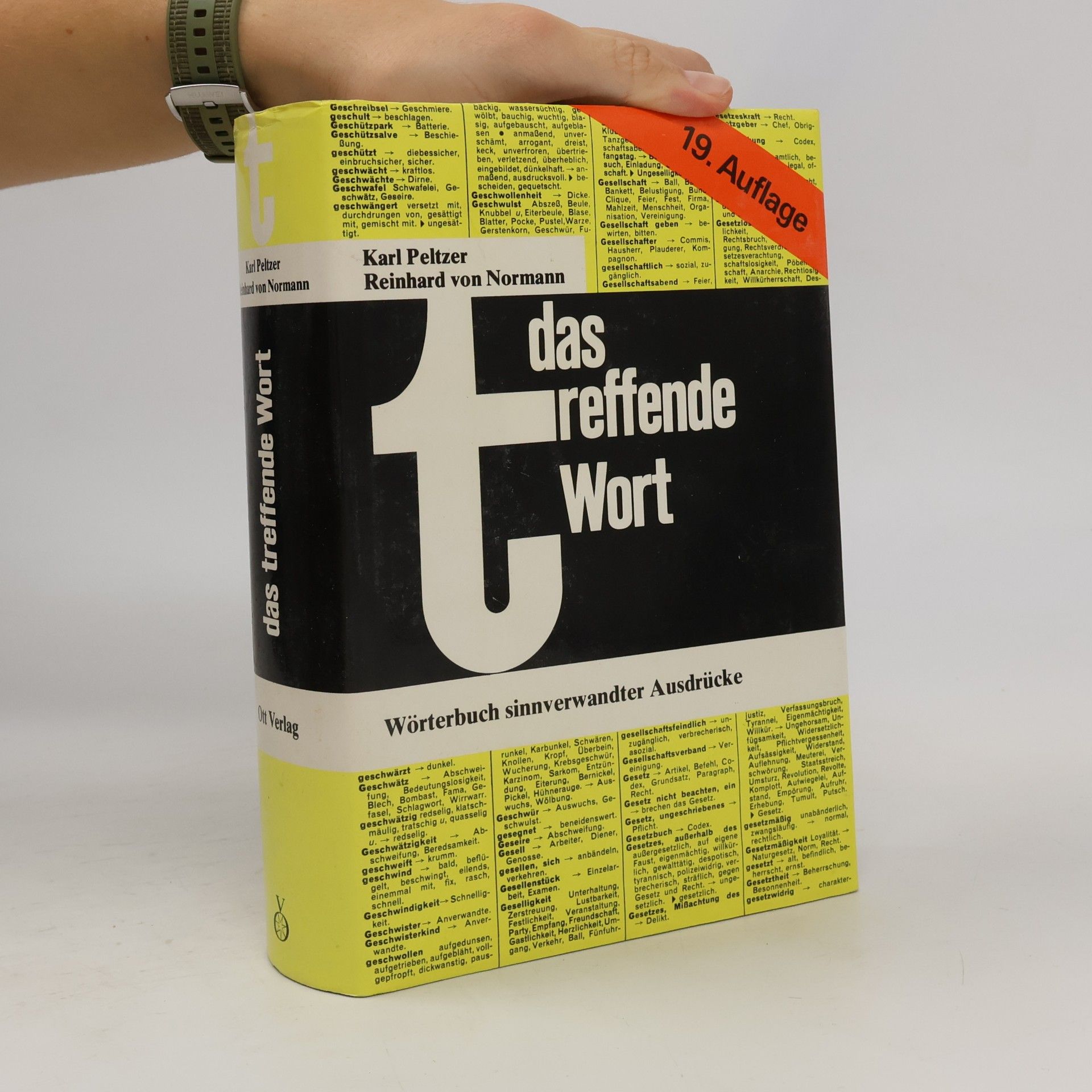 Karl Peltzer Das treffende Wort