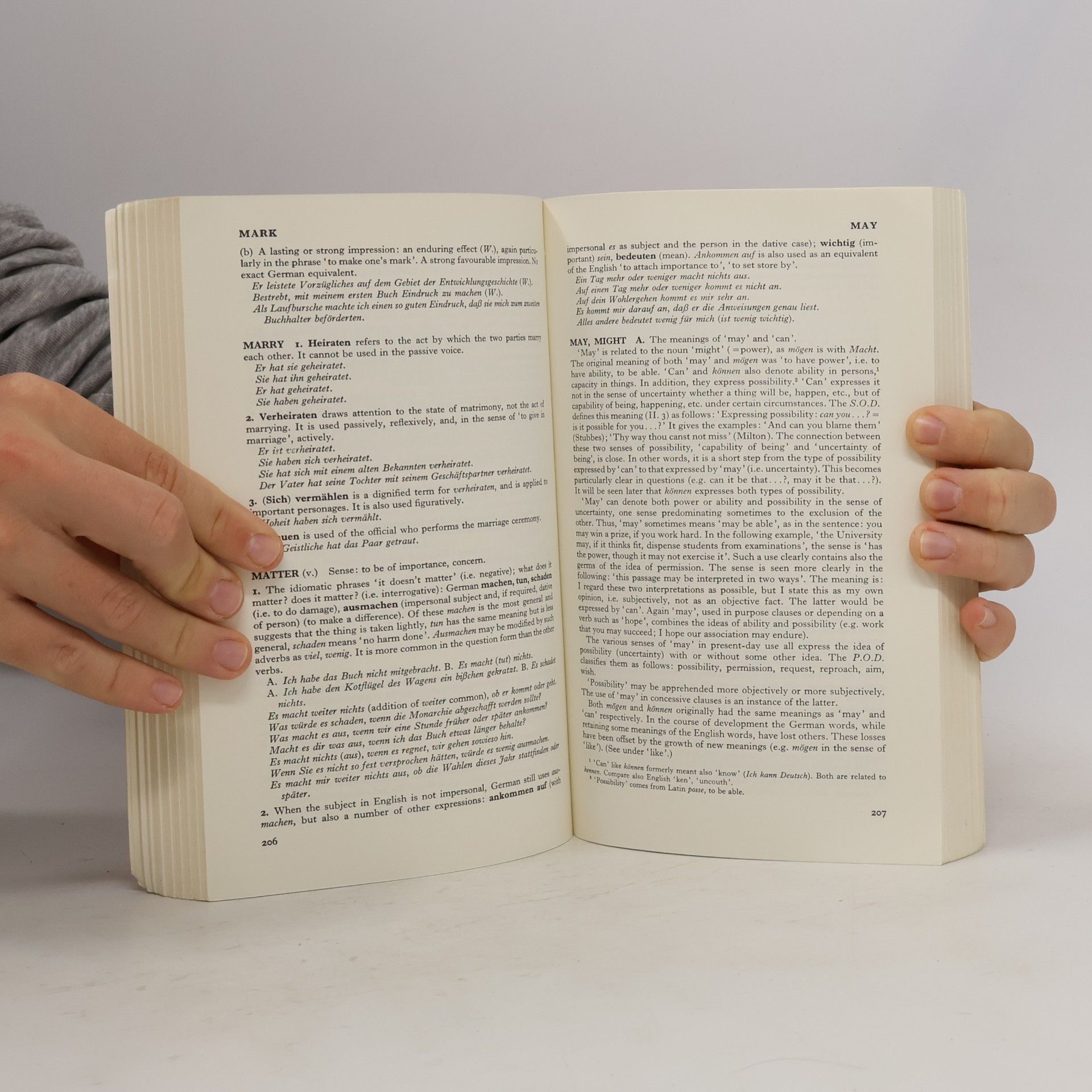 Ralph Barstow Farrell Dictionary of German Synonyms