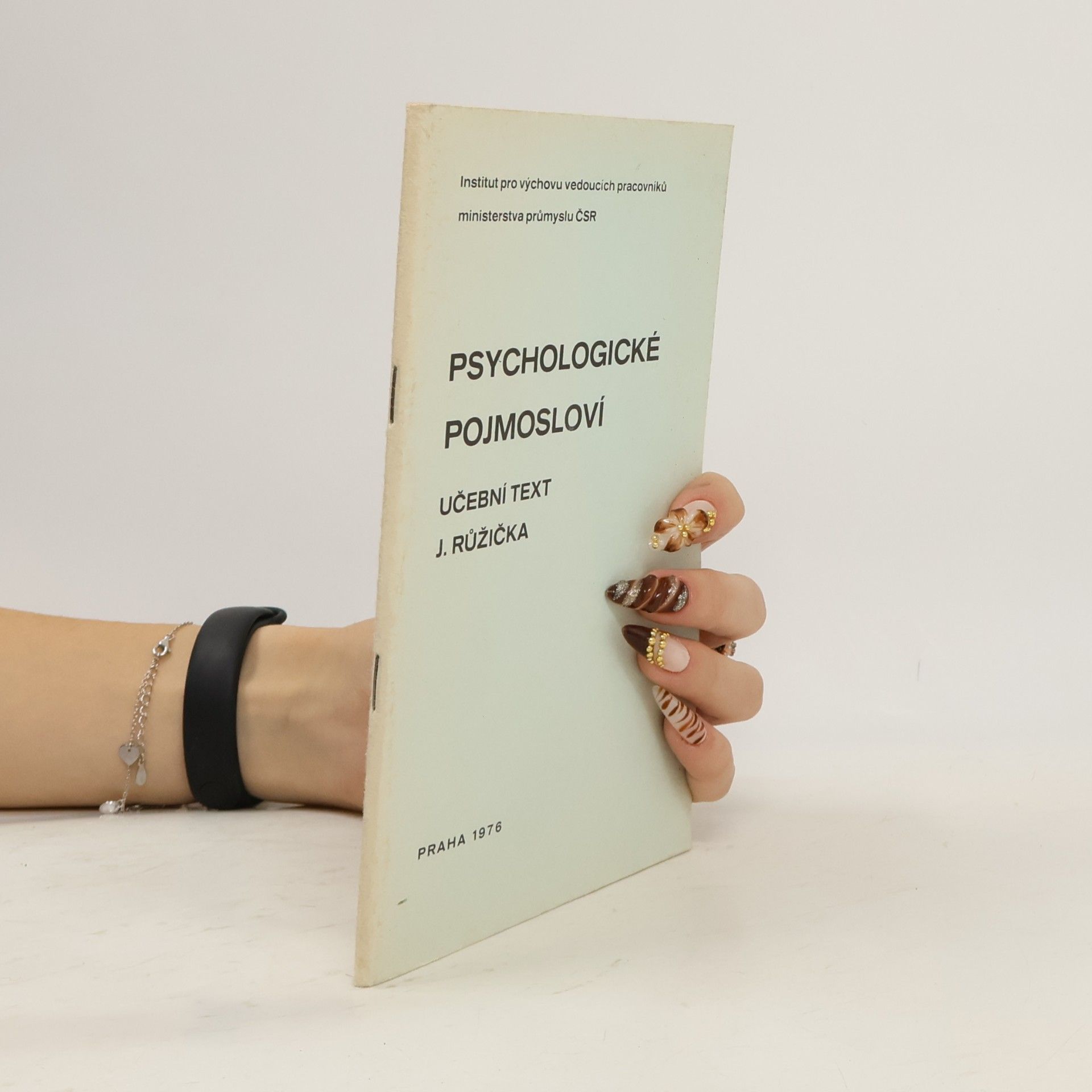 J. Růžička psychologické pojmosloví