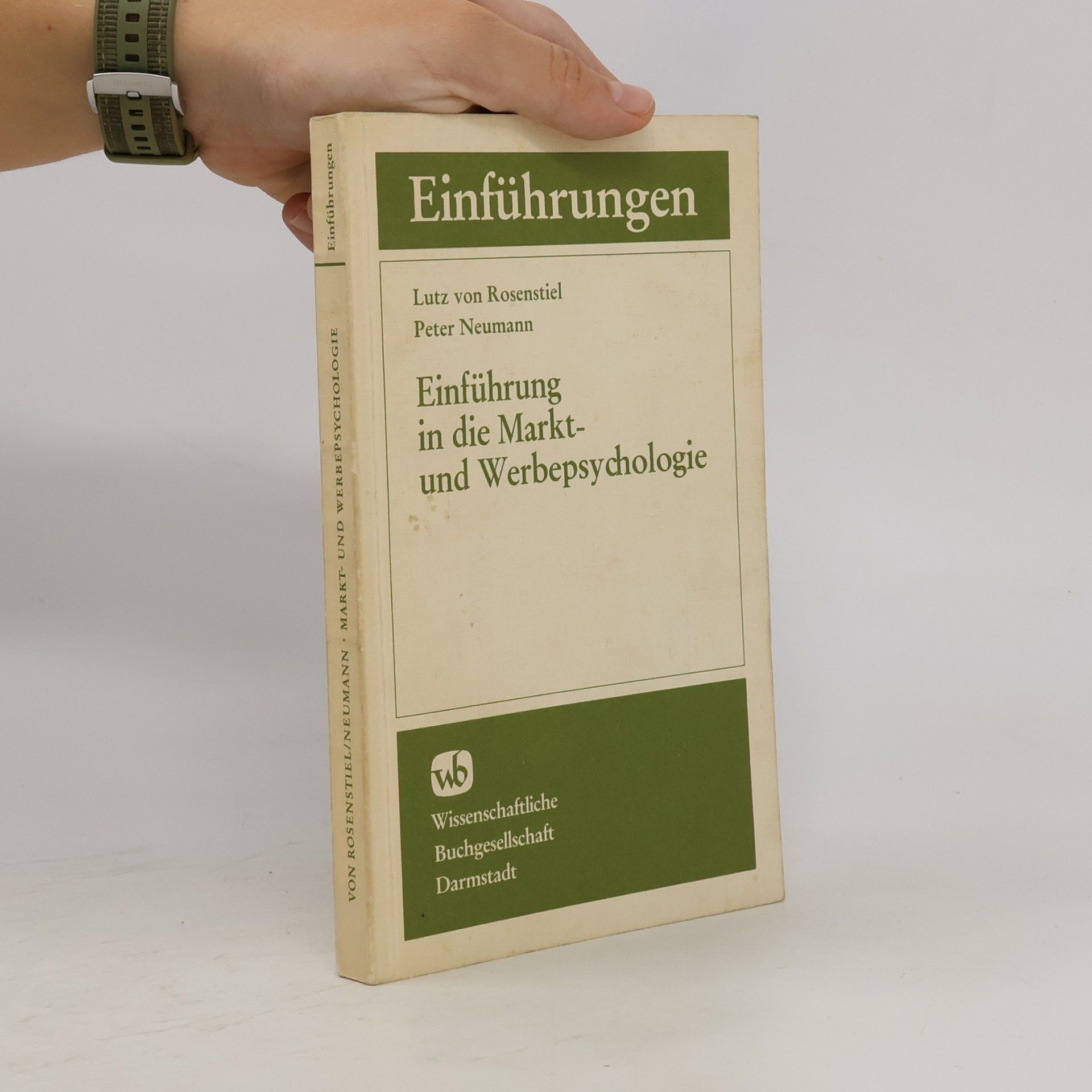 Lutz Rosenstiel Einführung in die Markt- und Werbepsychologie