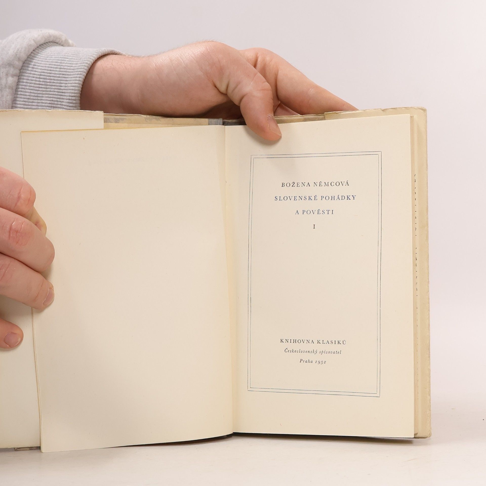 Božena Němcová Slovenské pohádky a pověsti I