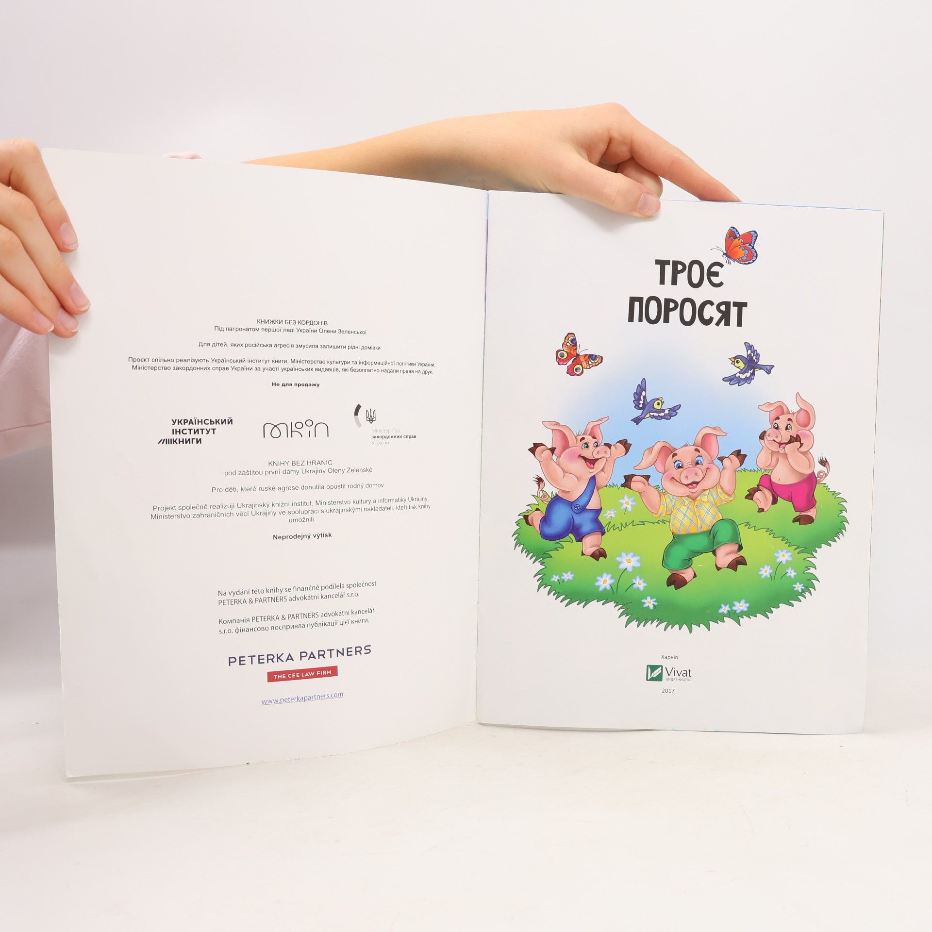 Kolektiv autorů Троє поросят