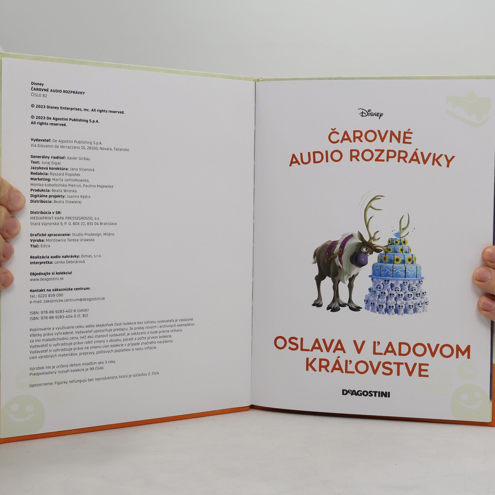 Kolektív autorov Čarovné audio rozprávky 82. Oslava v Ľadovom kráľovstve