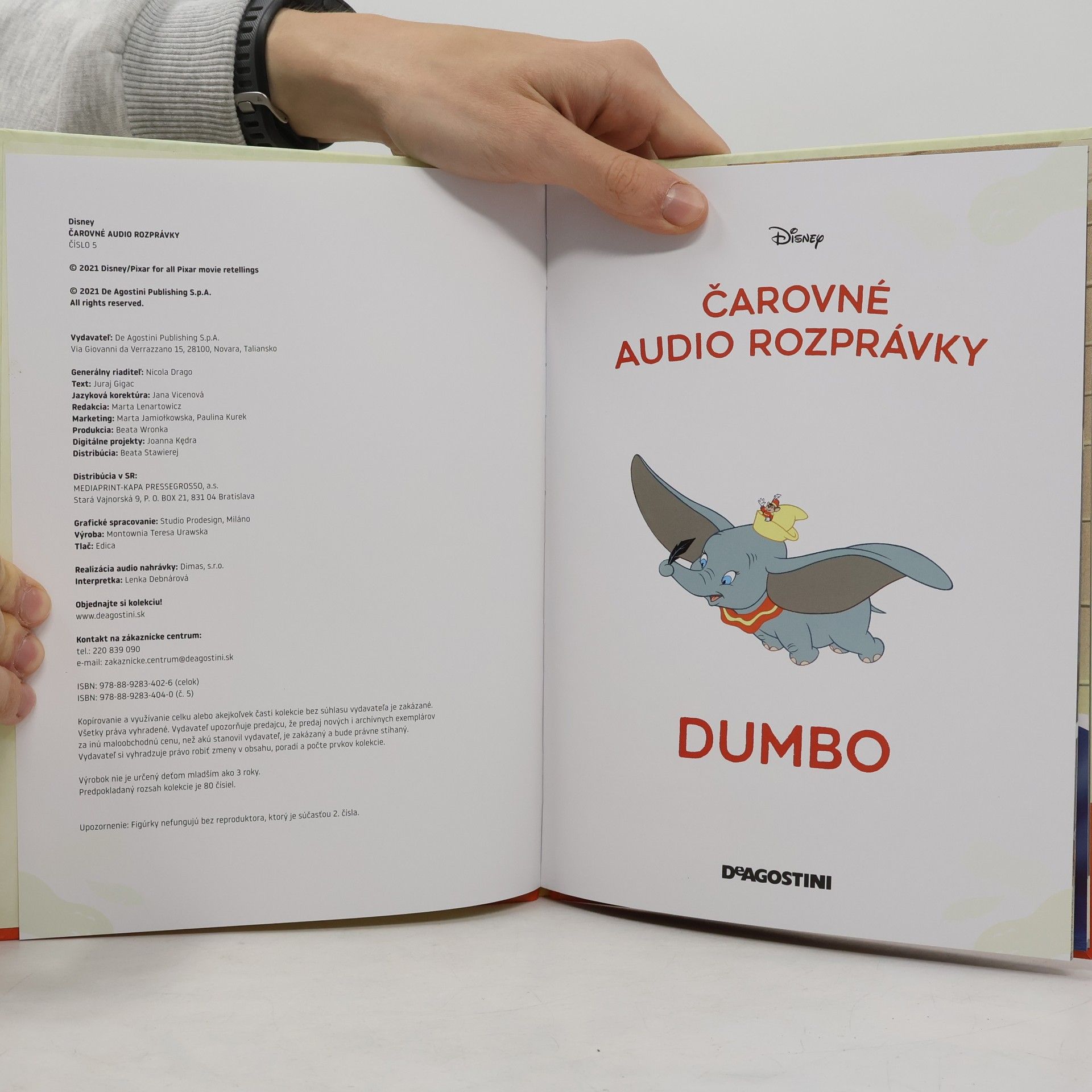 Juraj Gigac Čarovné audio rozprávky číslo 5: Dumbo