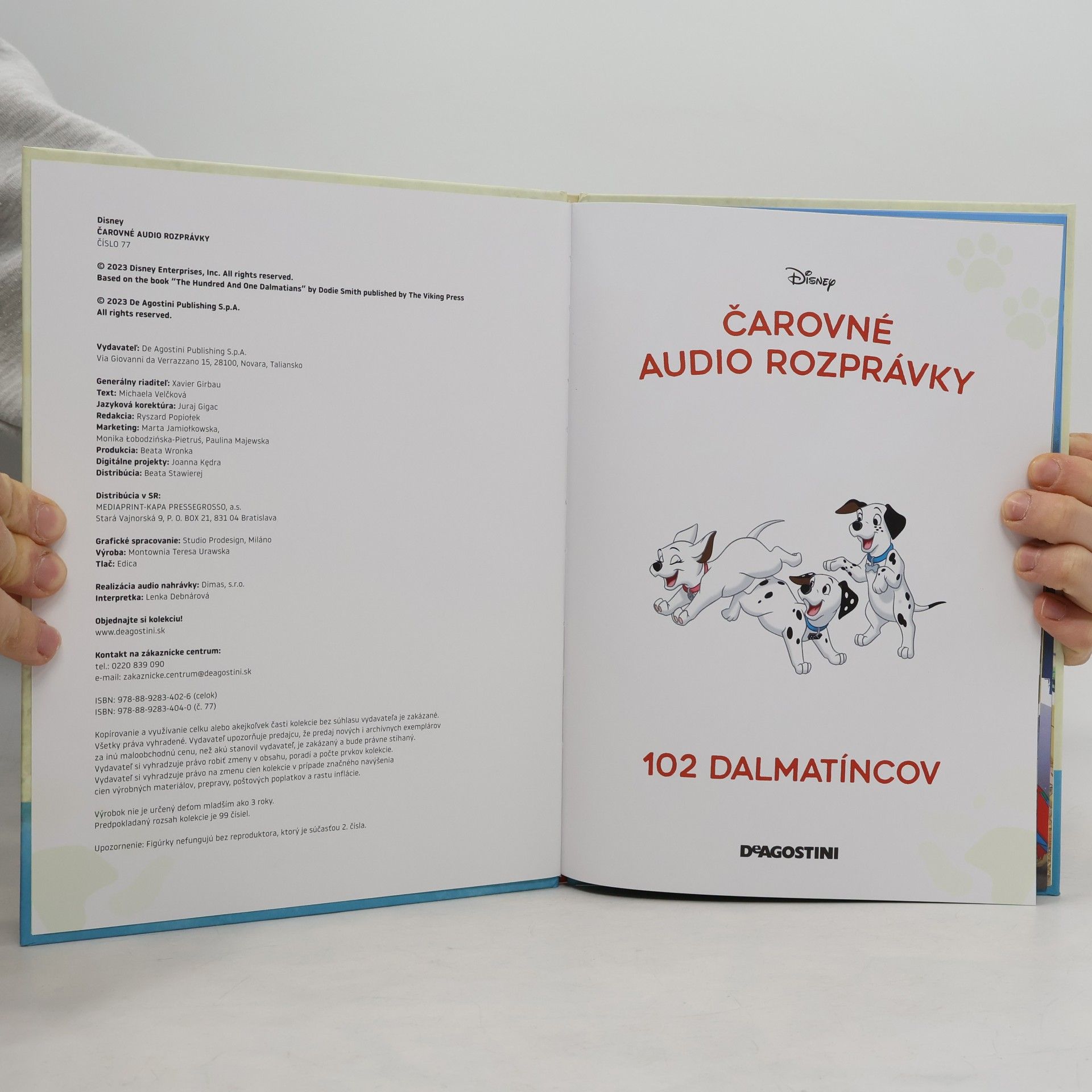 Various authors Čarovné audio rozprávky 77. 102 Dalmatíncov