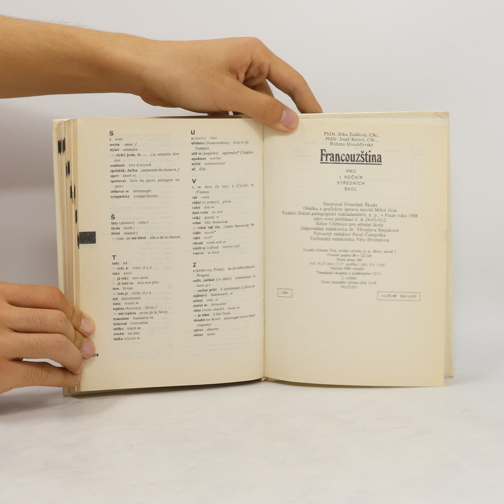 Collectif d'auteurs Francouzština 1