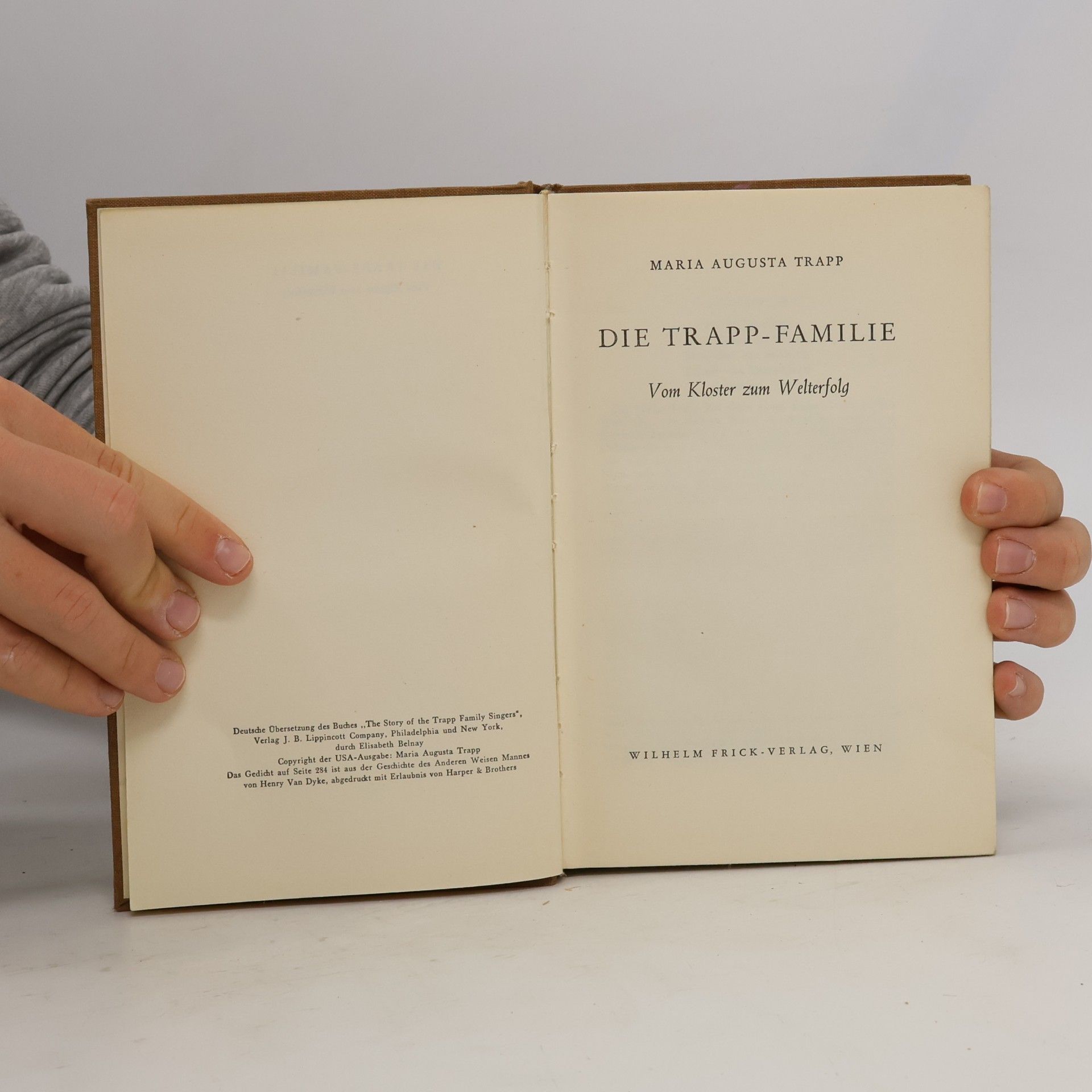 Maria Augusta Trapp Die Trappfamilie