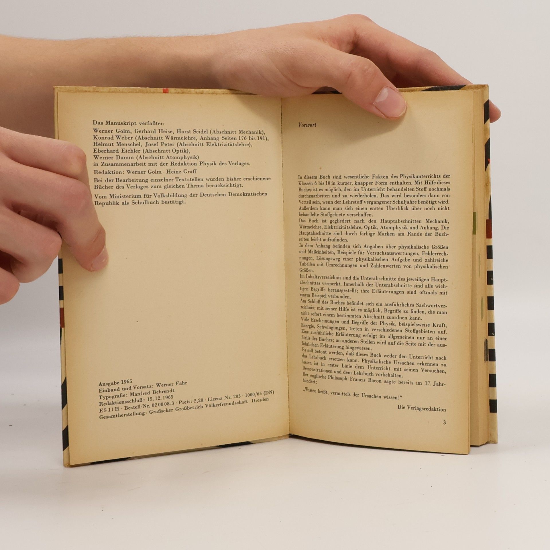 Autorenkollektiv Physik in Übersichten