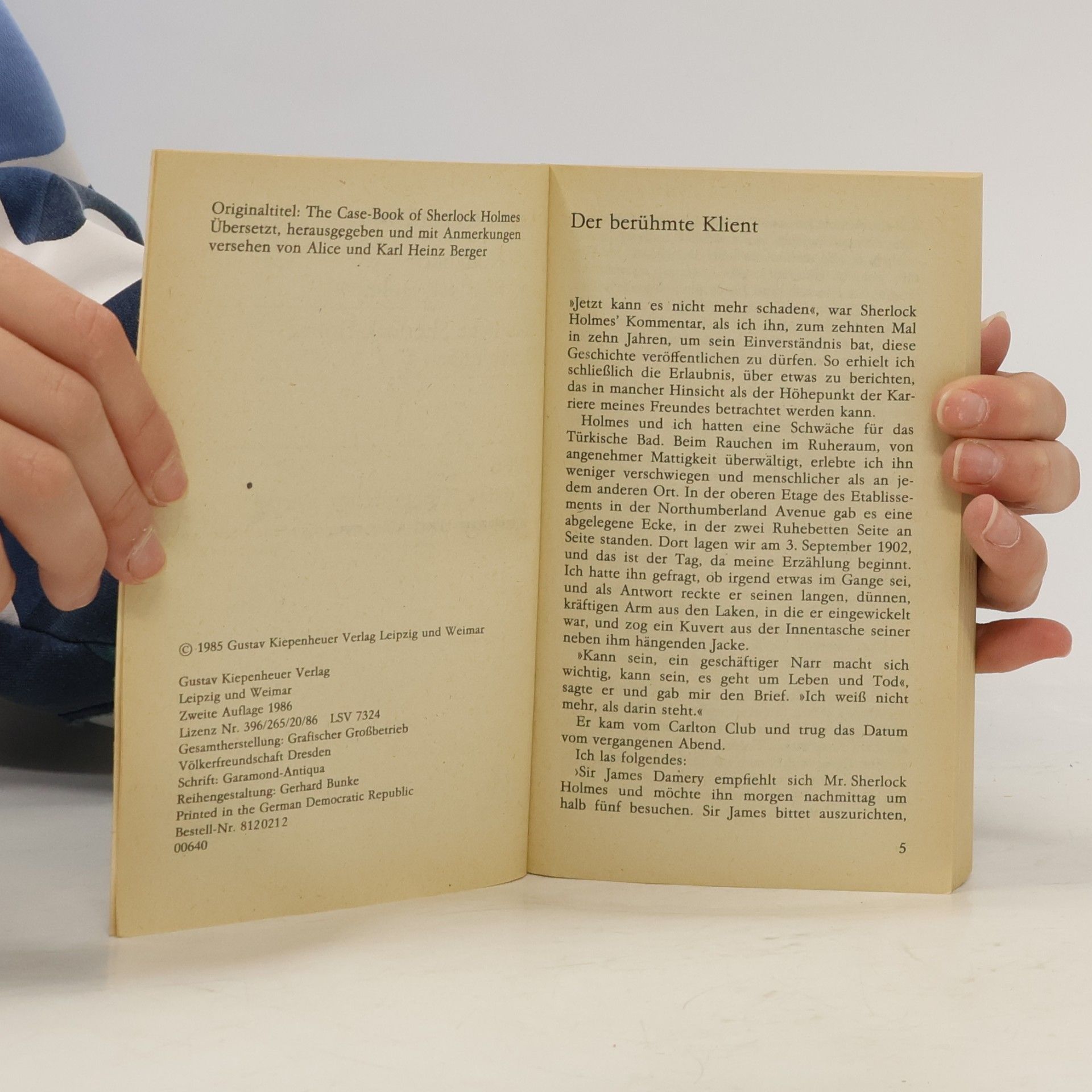 Arthur Conan Doyle Das Notizbuch von Sherlock Holmes