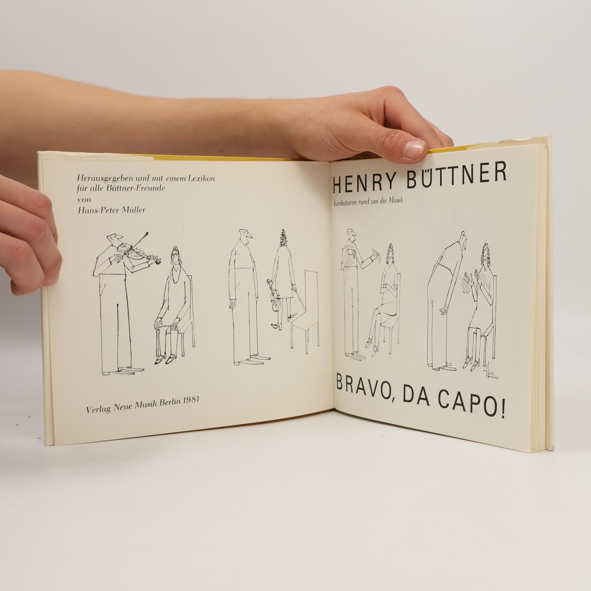 Henry Büttner Bravo, da capo! Karikaturen rund um die Musik