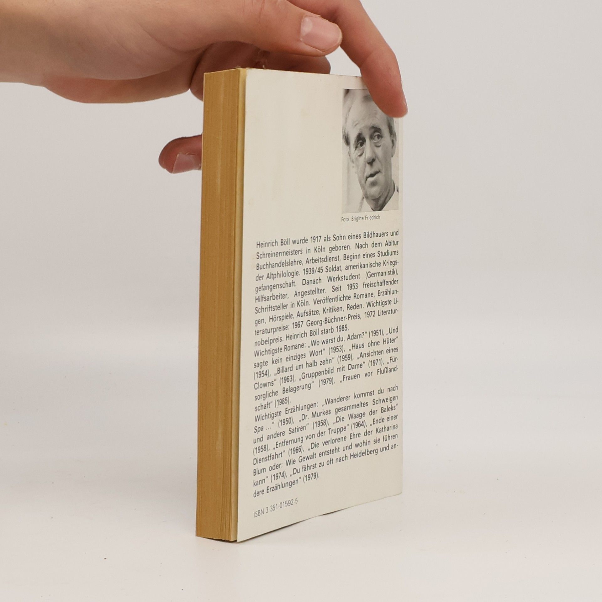Heinrich Böll Der Geschmack des Brotes