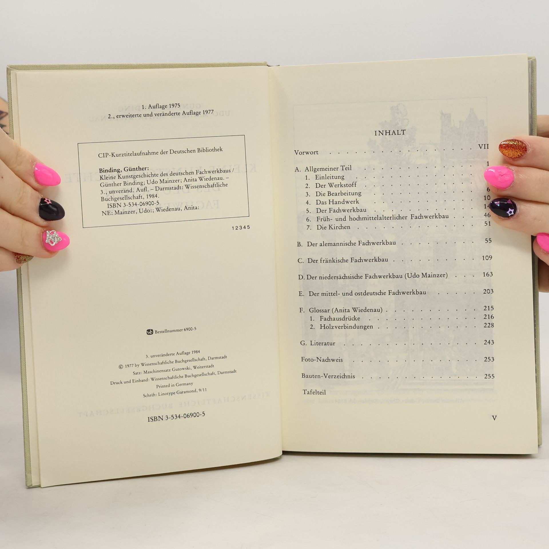 Binding Kleine Kunstgeschichte des deutschen Fachwerkbaus