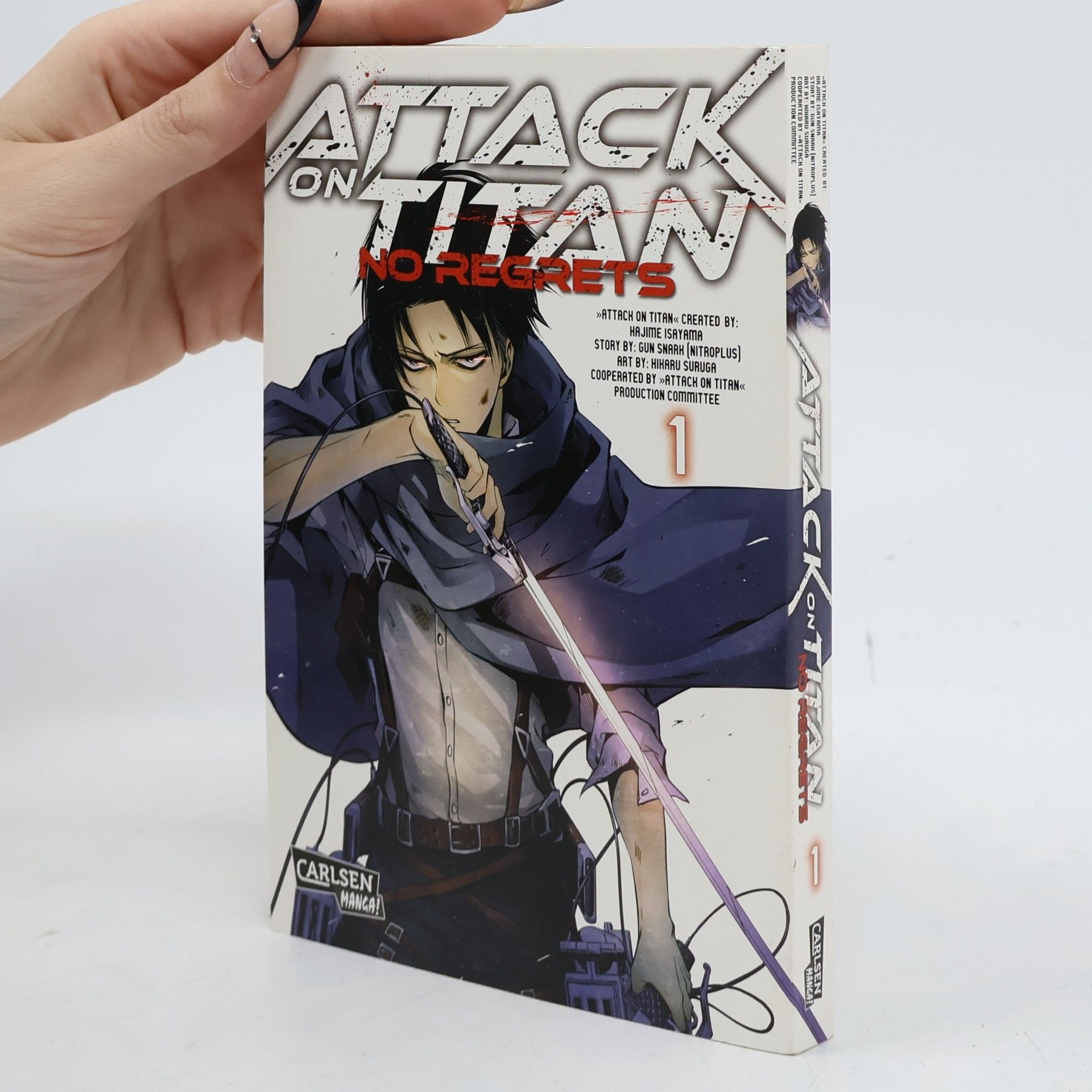 Hajime Isayama Attack on Titan. No Regrets 1