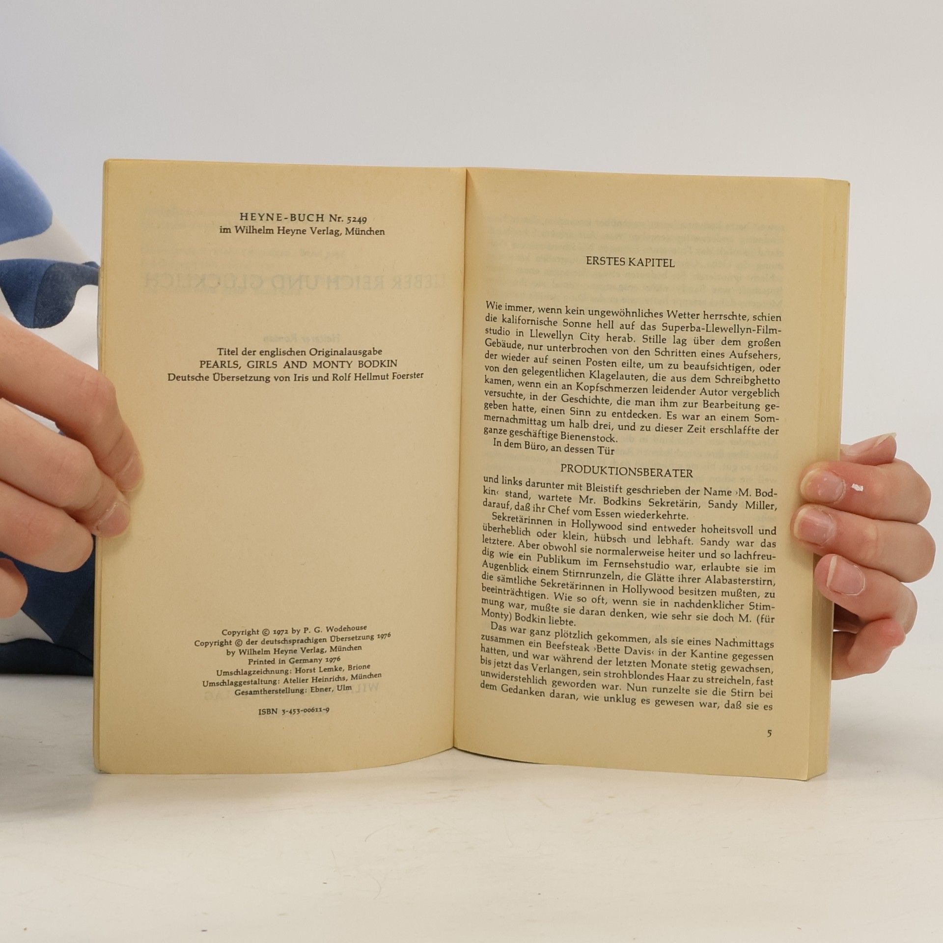 Pelham Wodehouse Lieber reich und glücklich