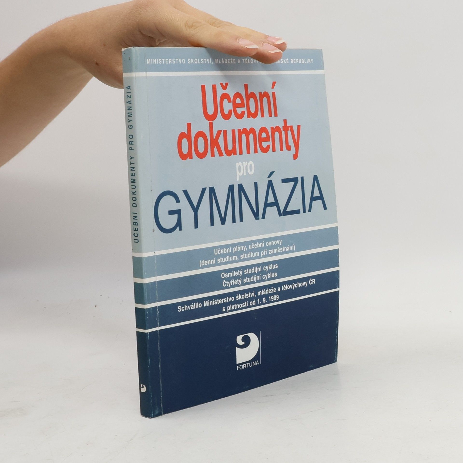 Autorenkollektiv Učební dokumenty pro gymnázia