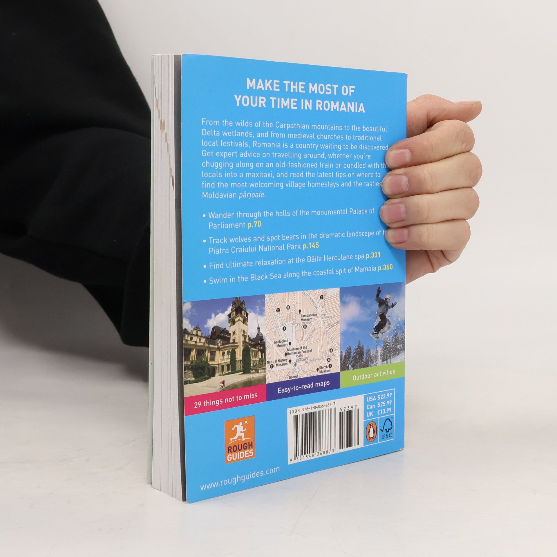 Tim Burford The rough guide to Romania