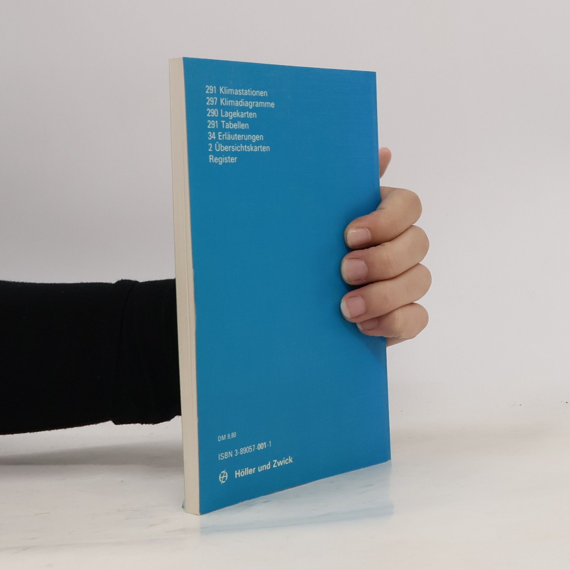 Dieter Richter Taschenatlas Klimastationen