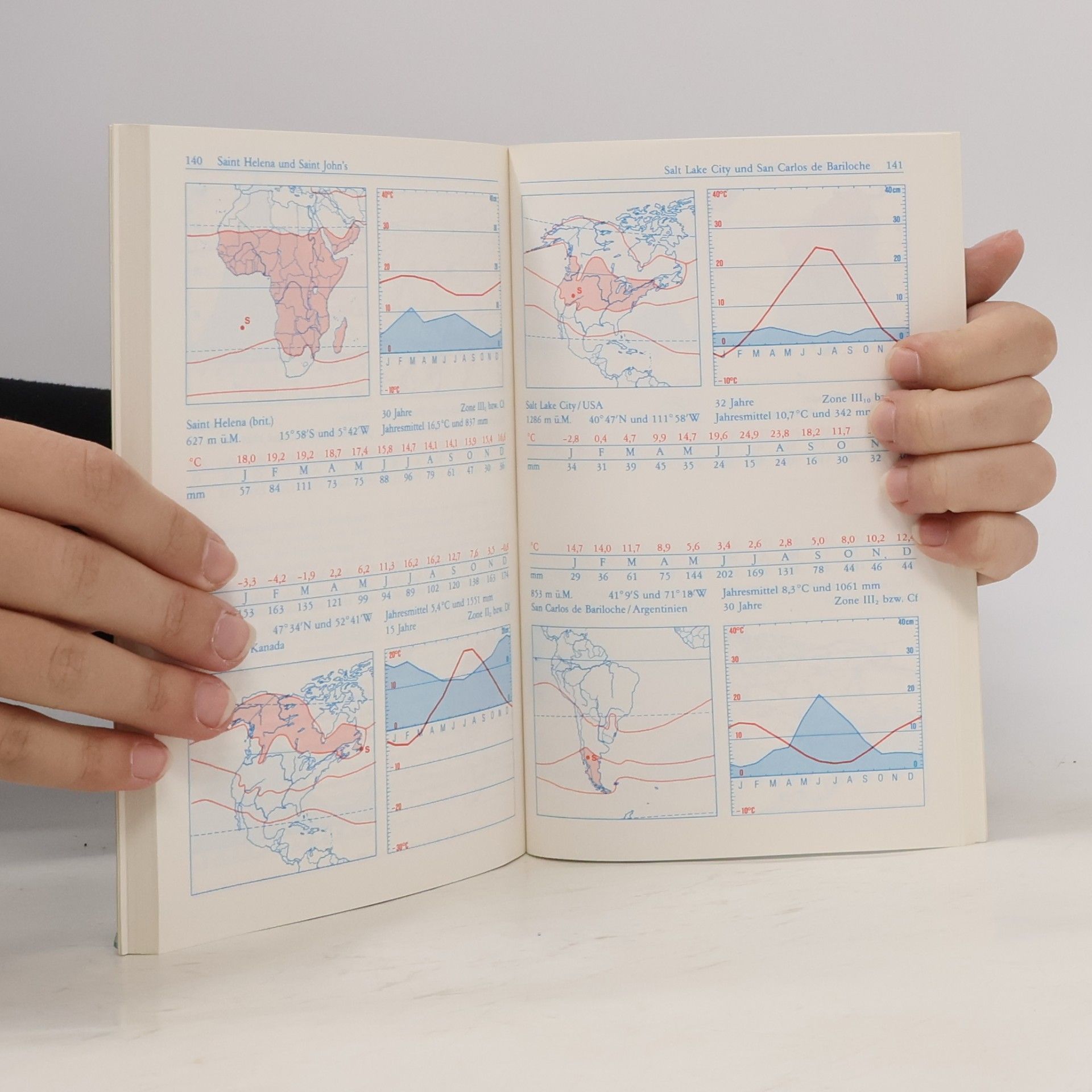 Dieter Richter Taschenatlas Klimastationen