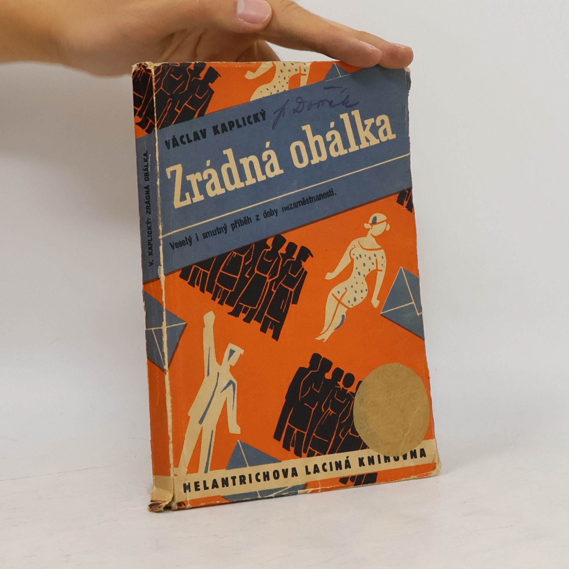 Václav Kaplický Zrádná obálka