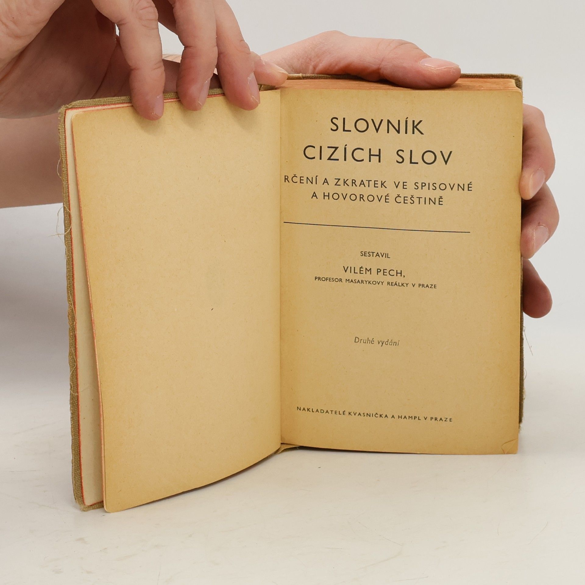 Pech Vilém Slovník cizích slov