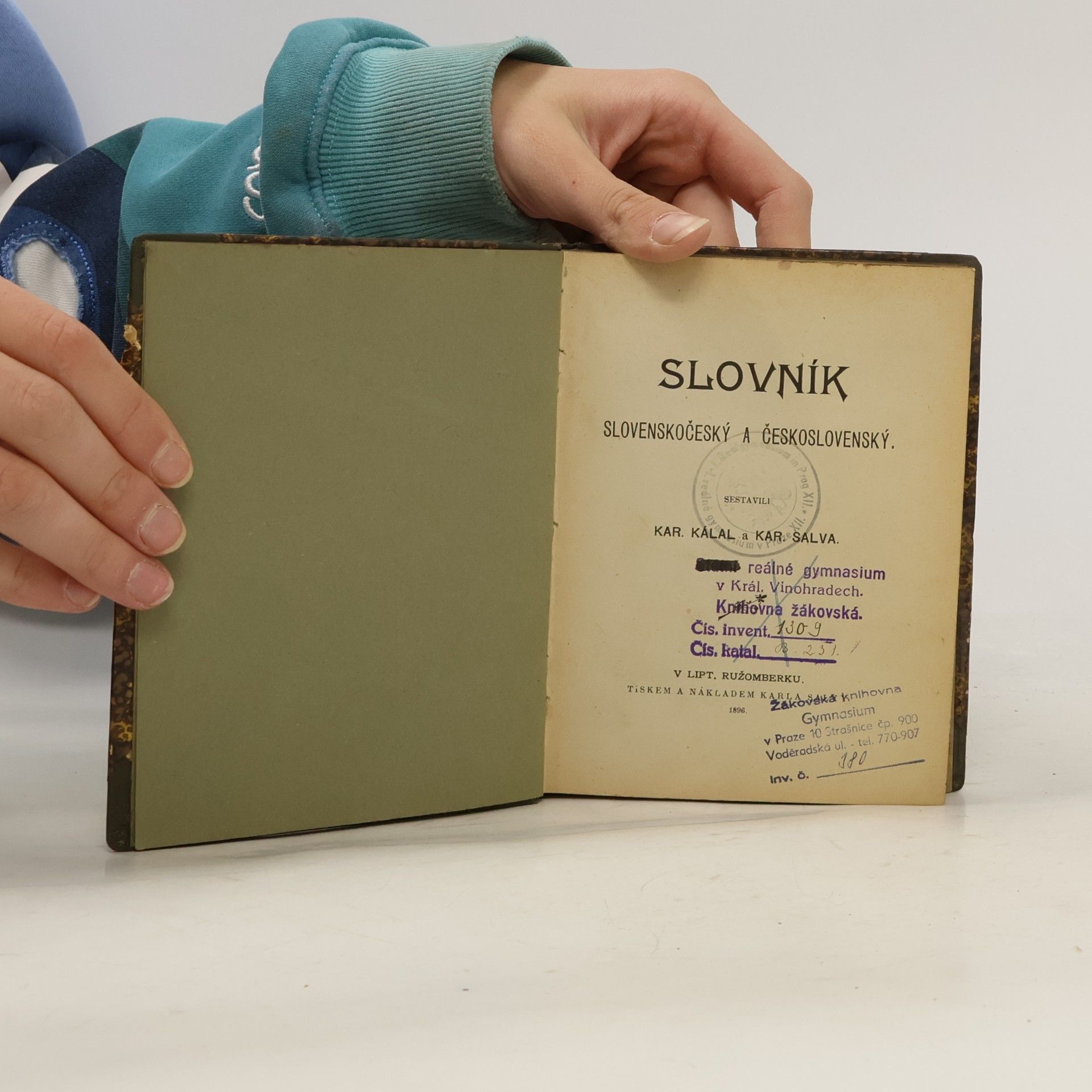 Kar. Kálal Slovník slovenskočeský a československý