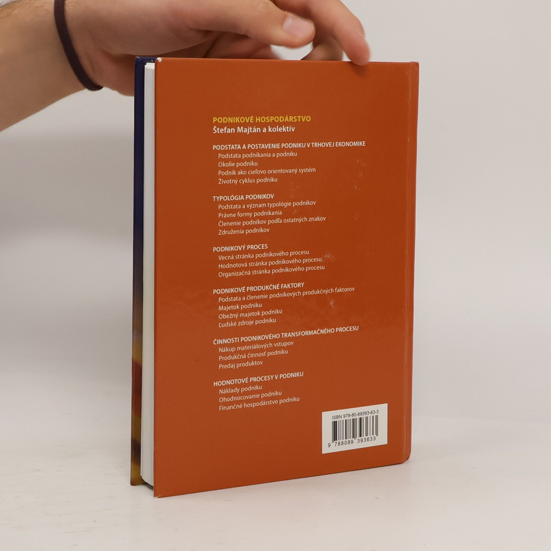 Collectif d'auteurs Podnikové hospodarstvo