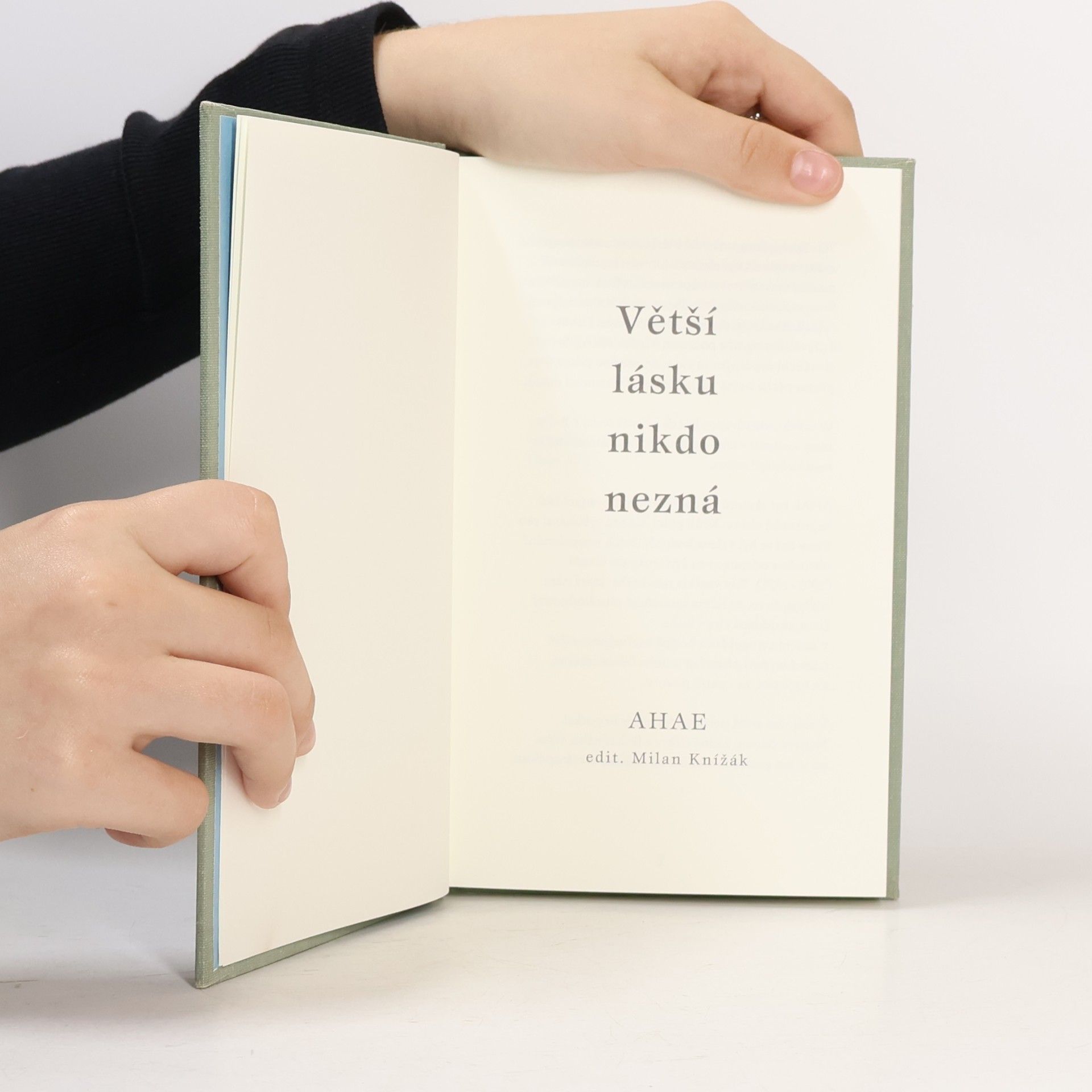 Milan Knížák Větší lásku nikdo nezná