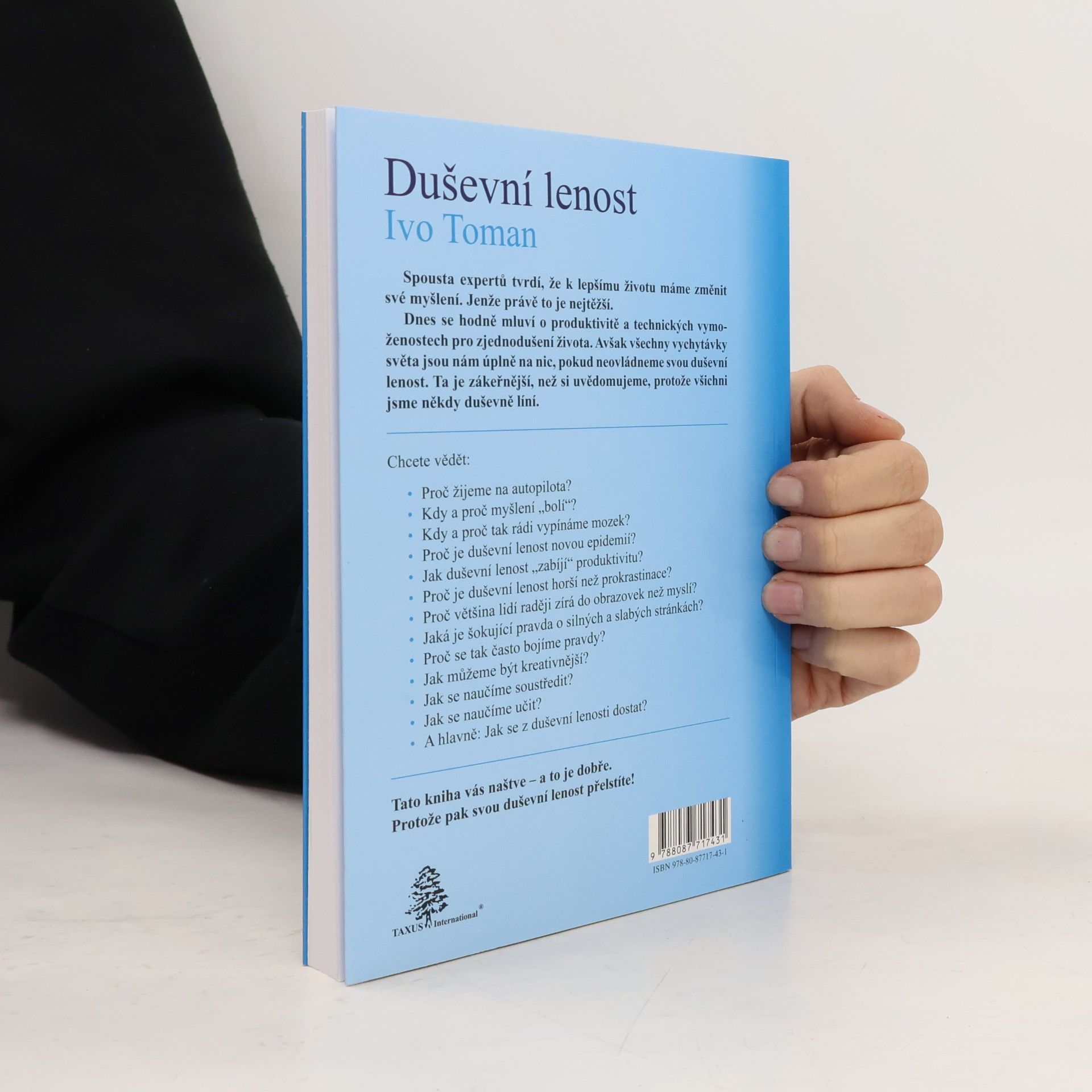 Ivo Toman Duševní lenost : když myšlení bolí