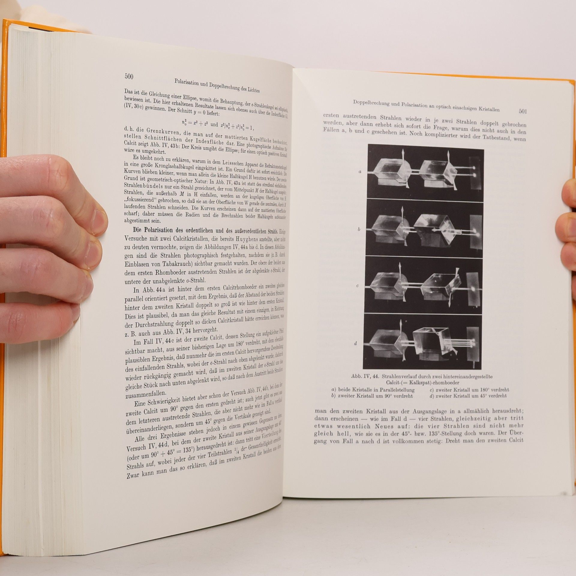 Various authors Lehrbuch der Experimentalphysik. Band III. Optik