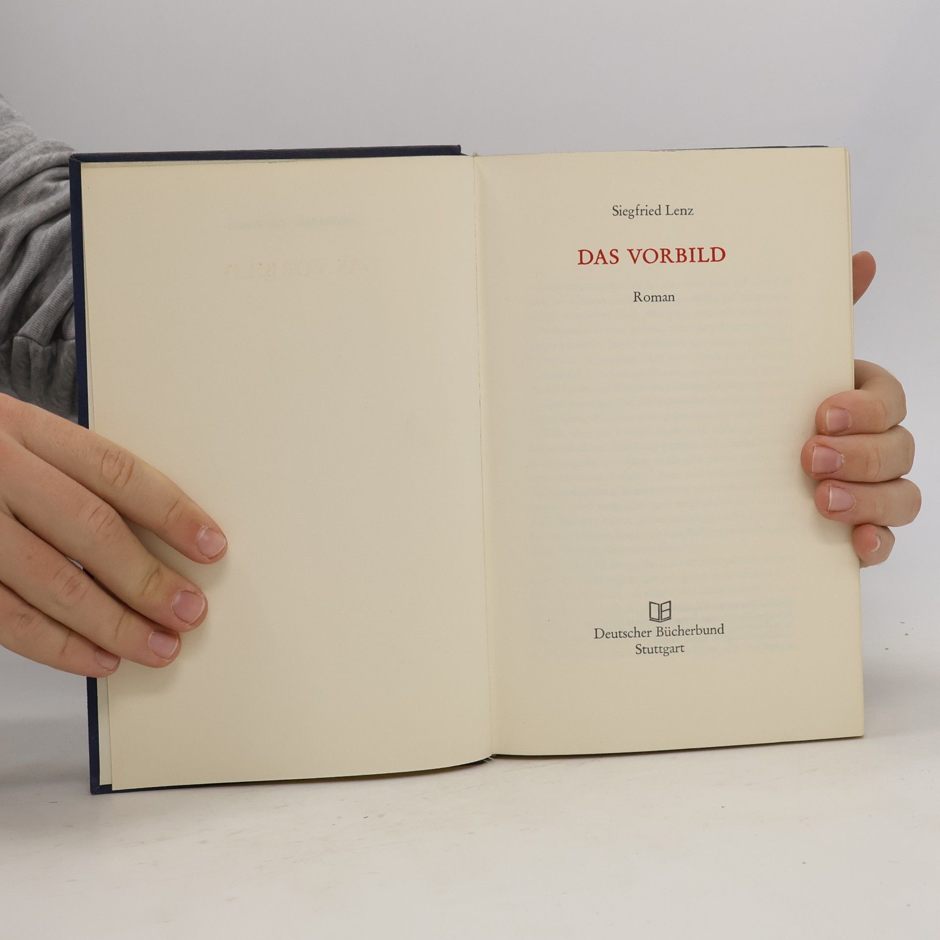Siegfried Lenz Das Vorbild