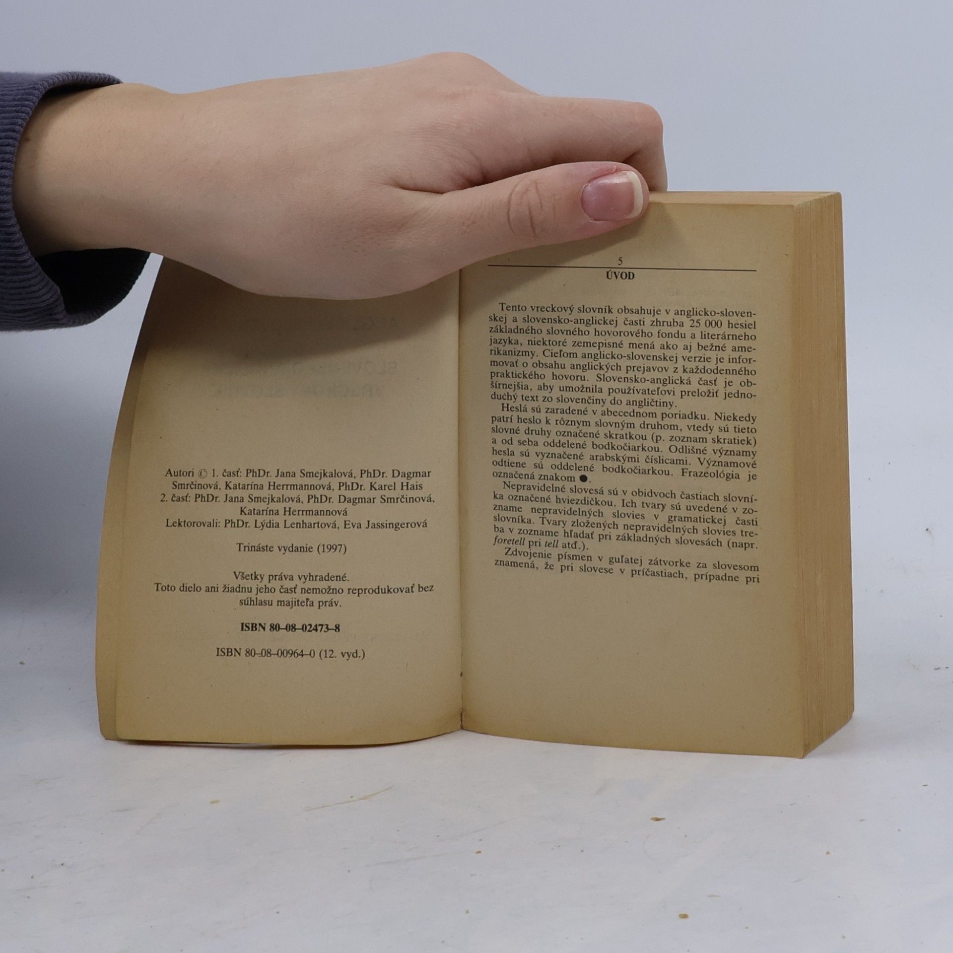 Autorenkollektiv Anglicko-slovenský, slovensko-anglický vreckový slovník
