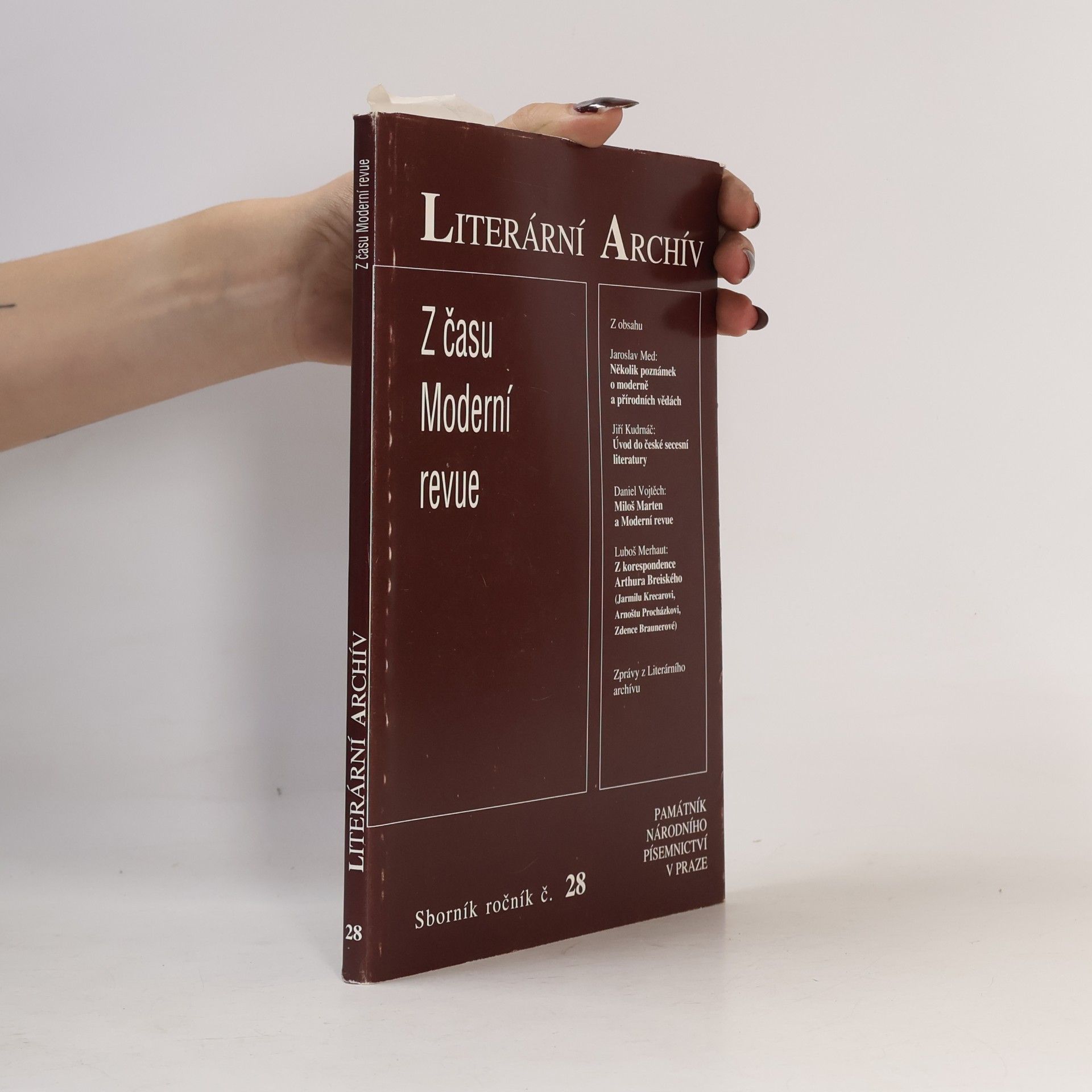 Various authors Literární archív z času moderní revue