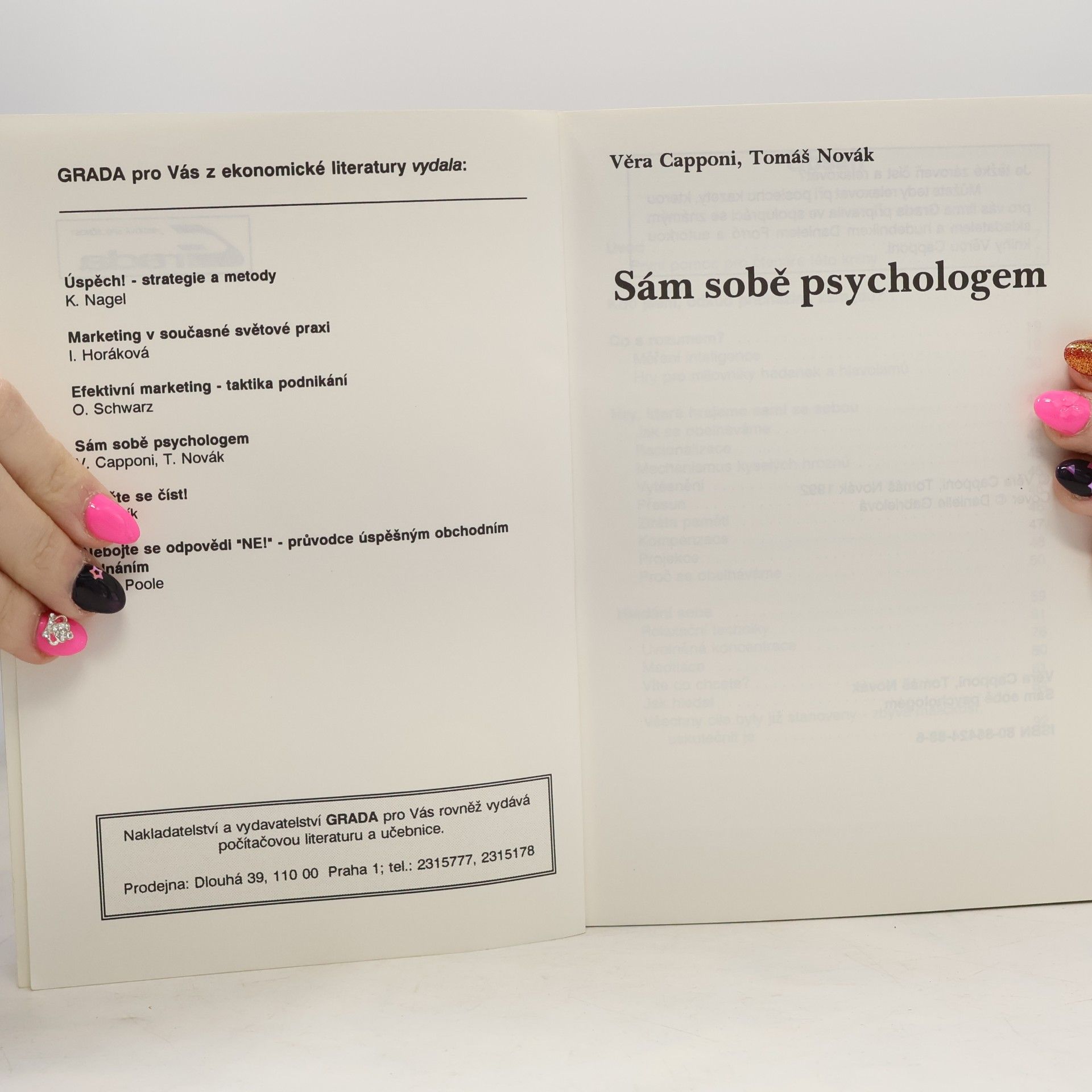 Věra Capponi Sám sobě psychologem