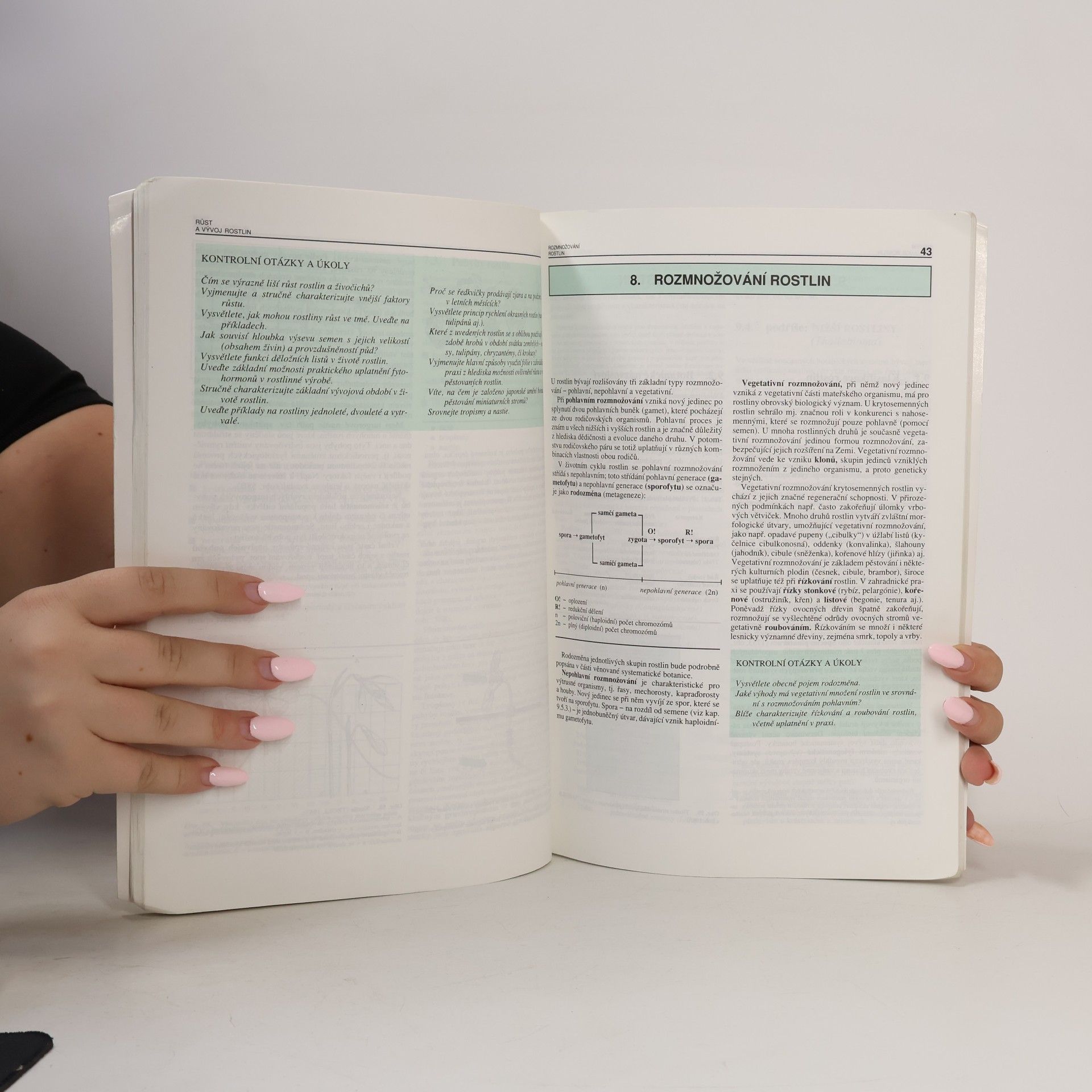 Kolektív autorov Biologie rostlin. Pro 1. ročník gymnázií
