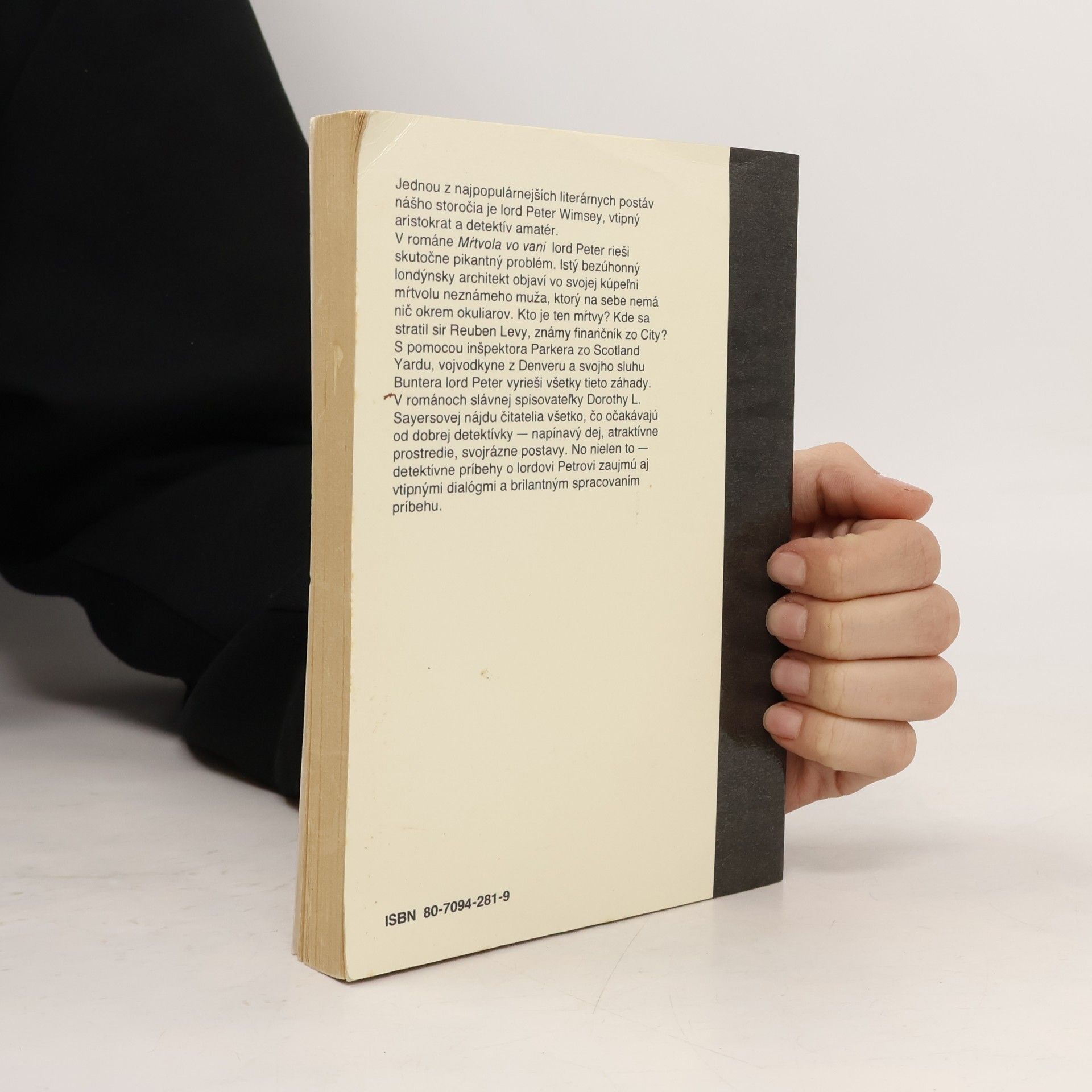 Dorothy L. Sayers Mŕtvola vo vani