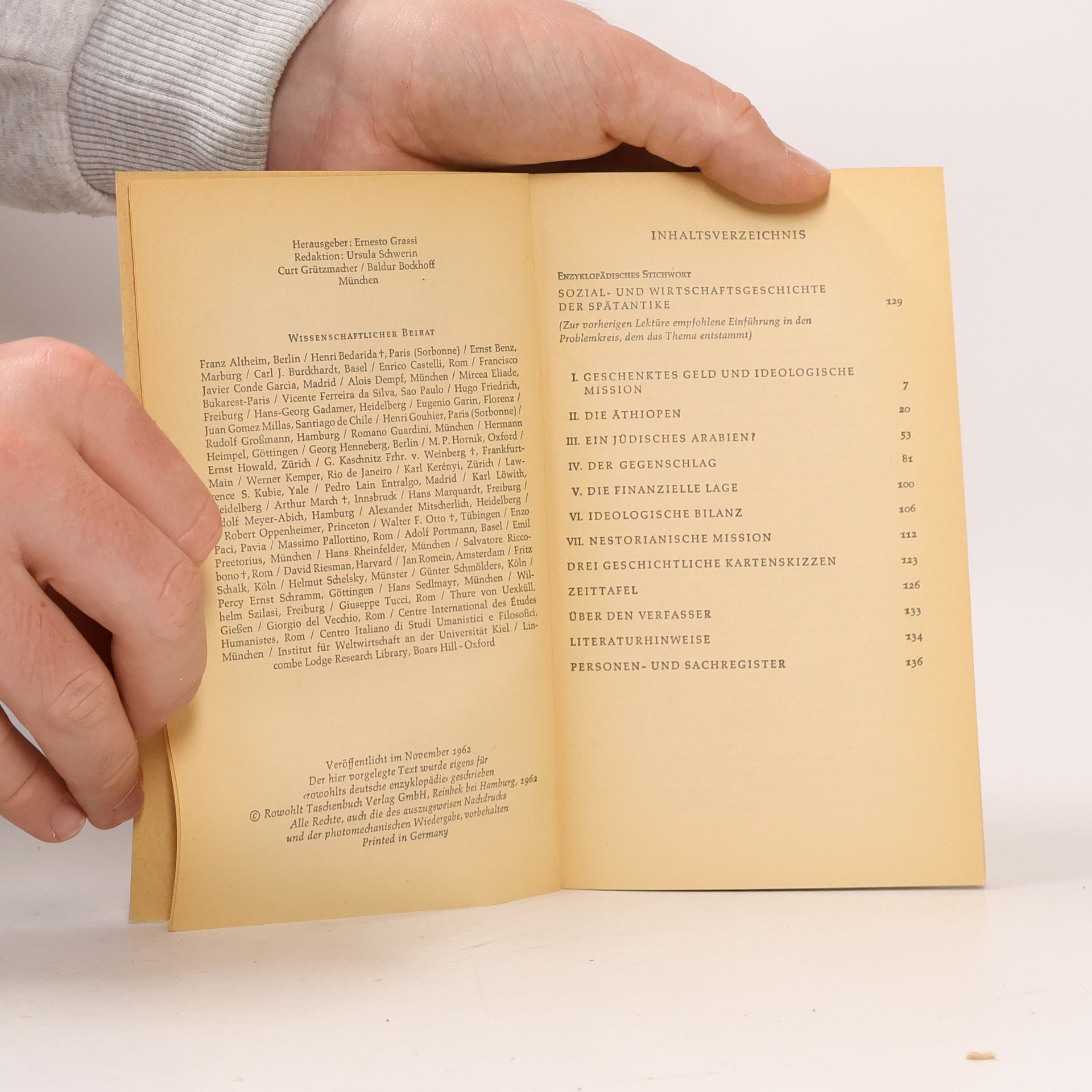 Franz Altheim Entwicklungshilfe im Altertum