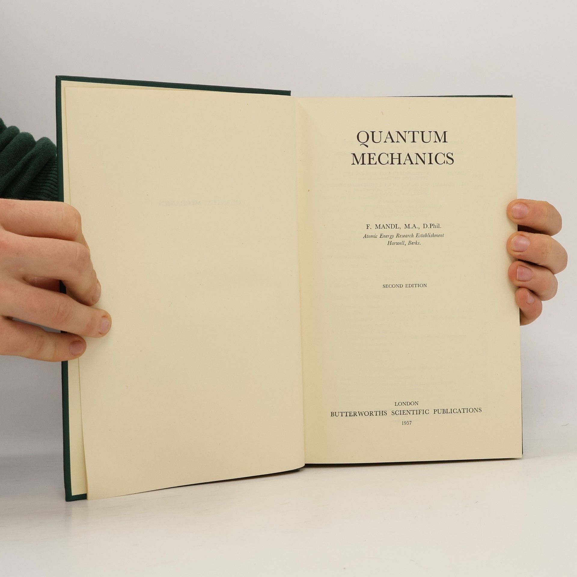 F. Mandl Quantum Mechanics